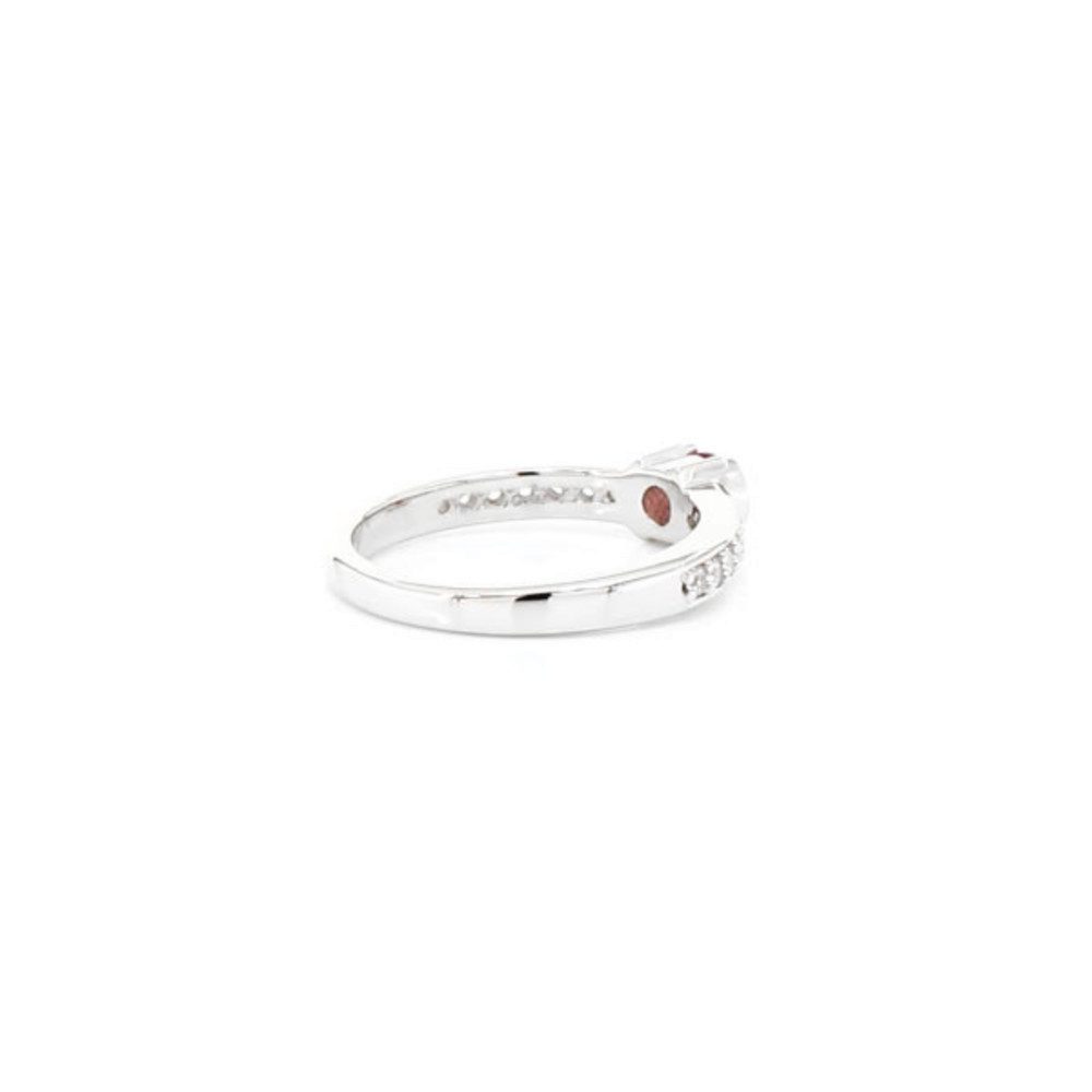 Cavill Silberring Cavill Ring aus 925 Sterlingsilber mit 0,23 ct pink Turmalin & Zirkone (1-tlg)