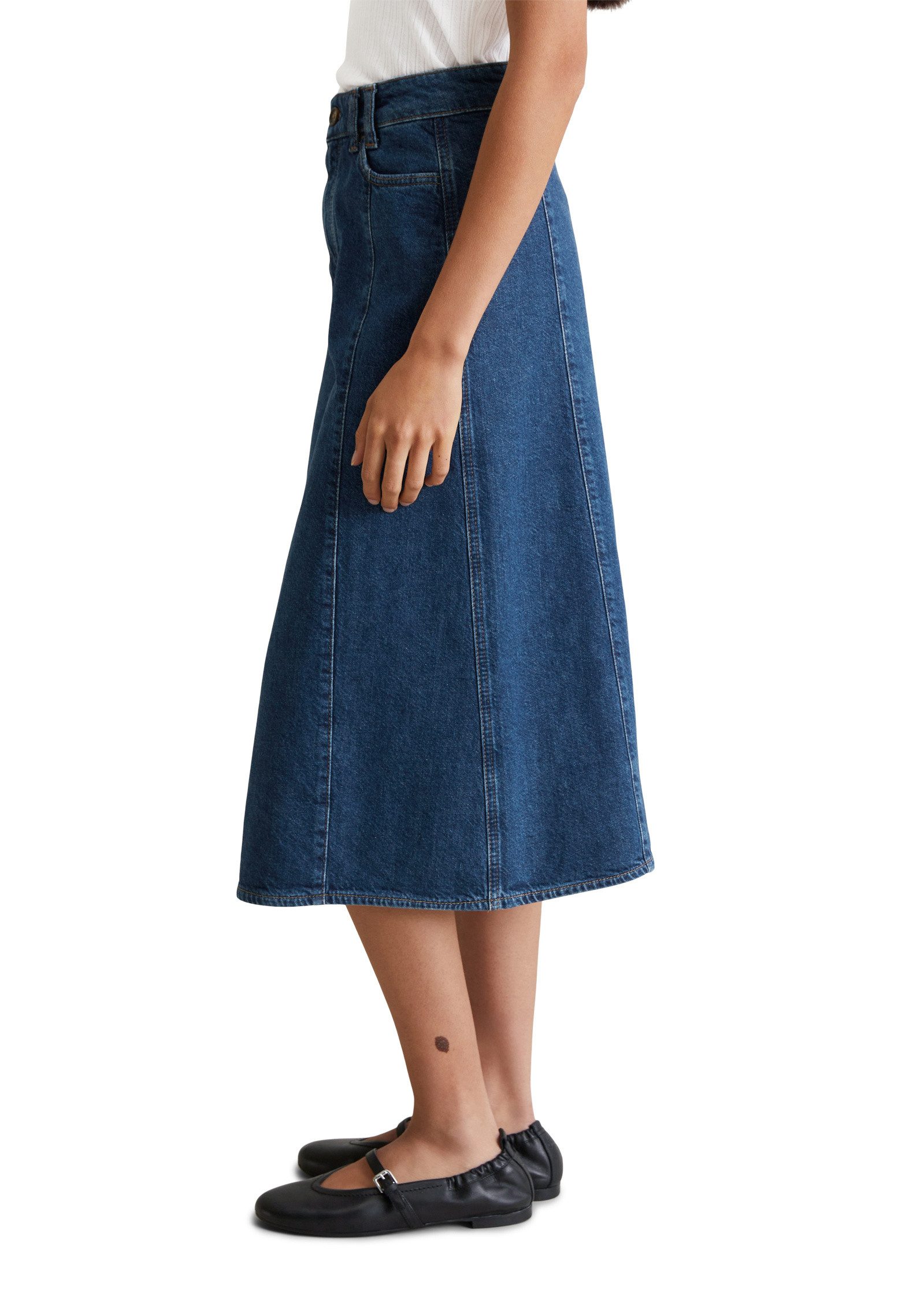Marc O'Polo DENIM Jeansrock aus reiner Baumwolle günstig online kaufen