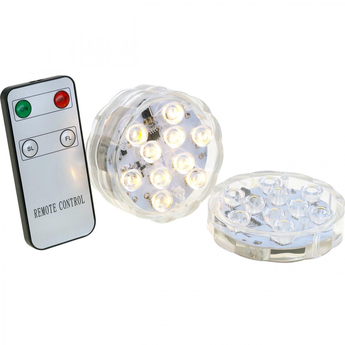 Viana LED-Lichterkette Warmweiße Unterwasser LED Lichter günstig online kaufen