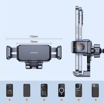 JOYROOM Handyhalterung Auto Armaturenbrett Universal mechanische Cockpithalter Handy-Halterung, (lässt sich innerhalb von 240 Grad biegen)