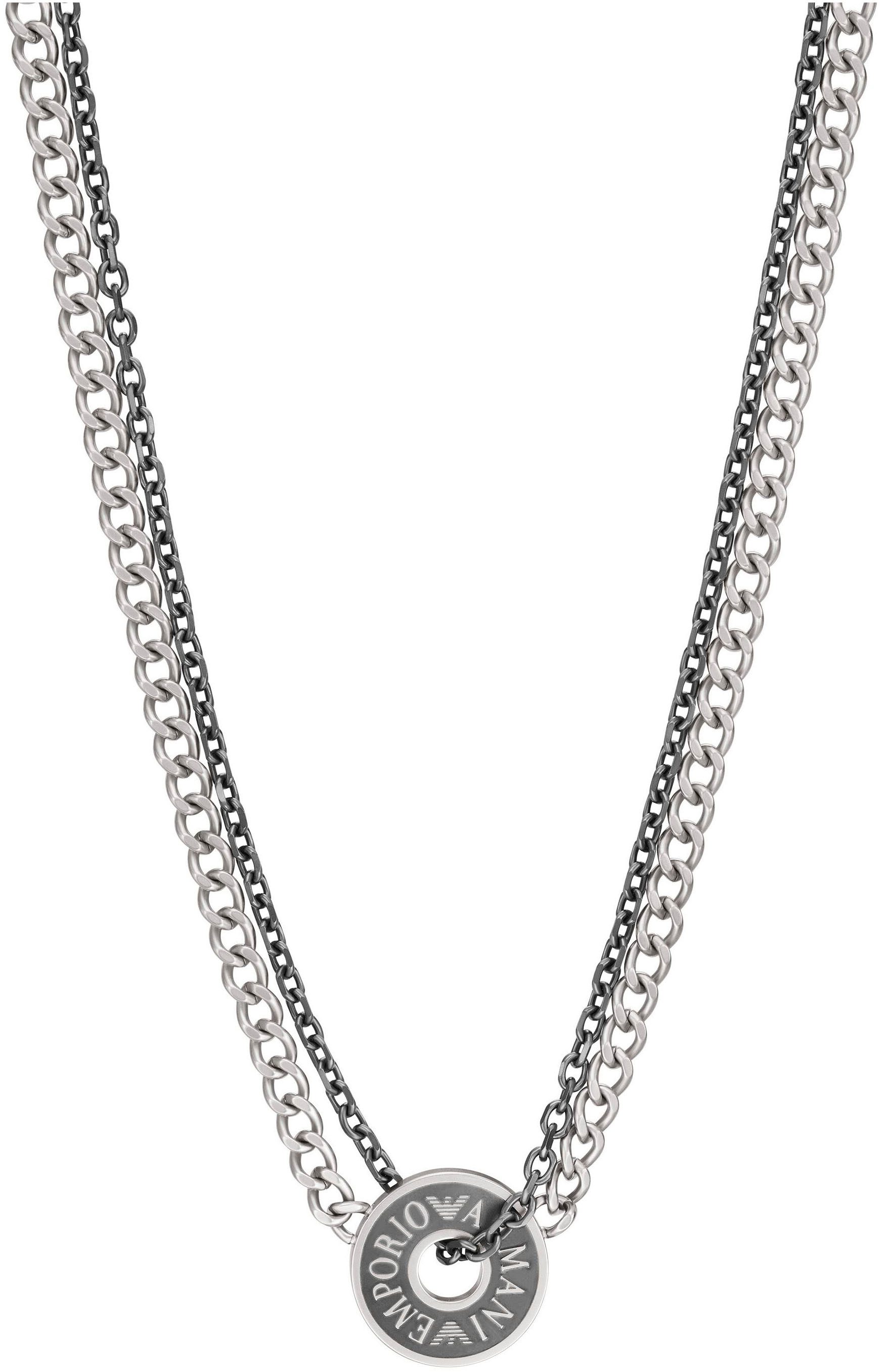 Emporio Armani Kette mit Anhänger Schmu... Emporio Armani Kette mit Anhänger Schmu...