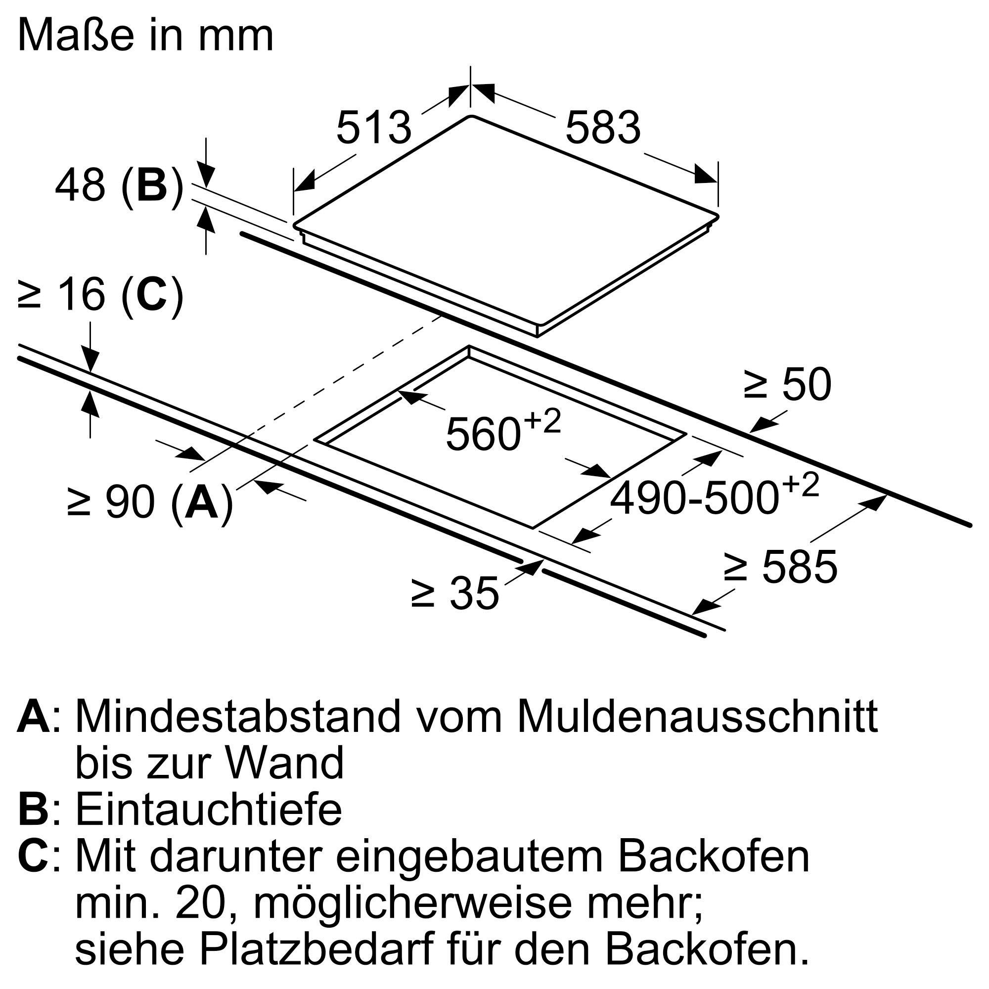 SIEMENS Backofen-Set EQ112EA01Z, mit Teleskopauszug nachrüstbar
