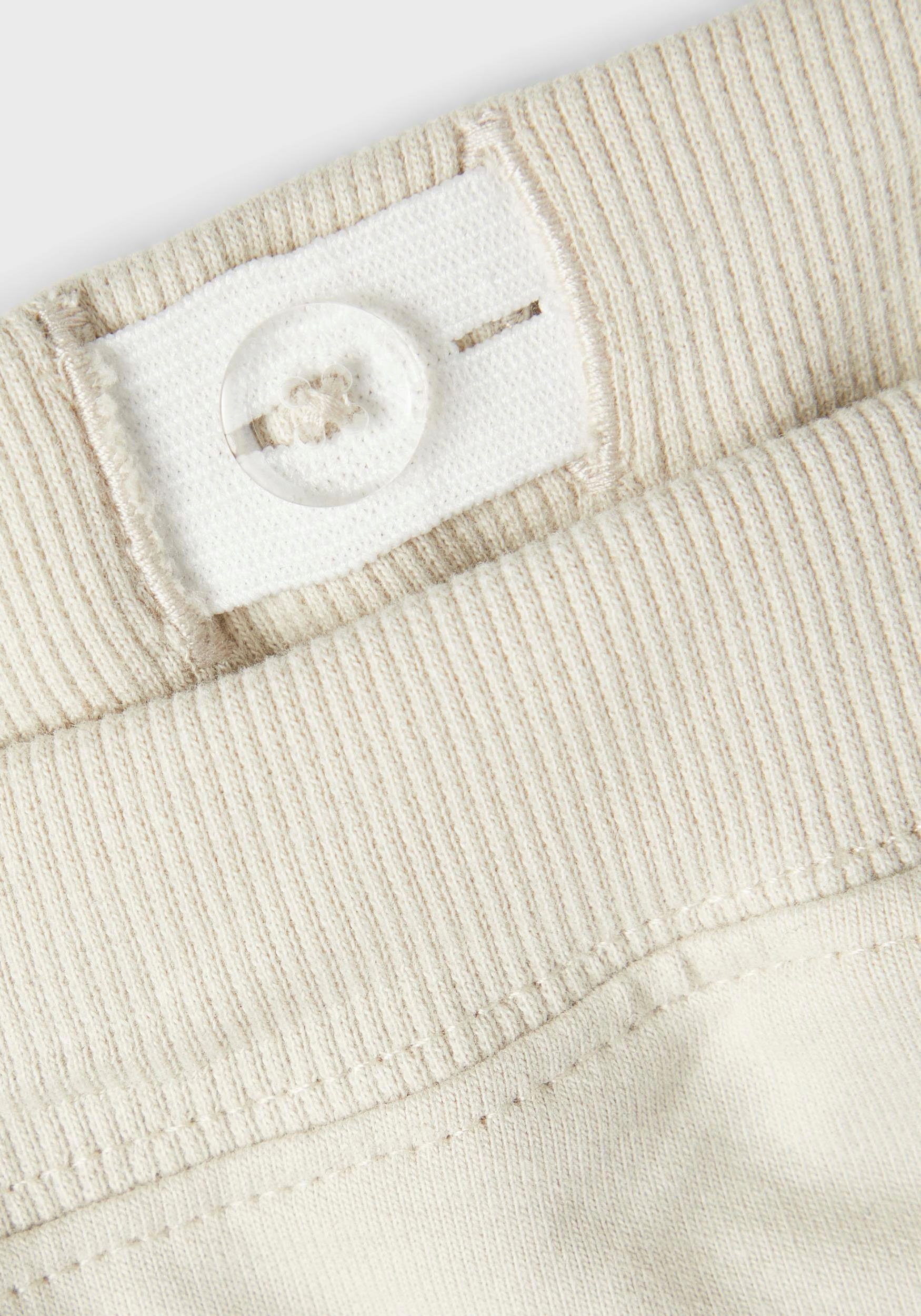 Name It Sweathose NBNTAKKI mit verstellbarem Bund und bequemer Form (Packung, 2-tlg) meliert, regular fit, Baumwollmix, Sweatware