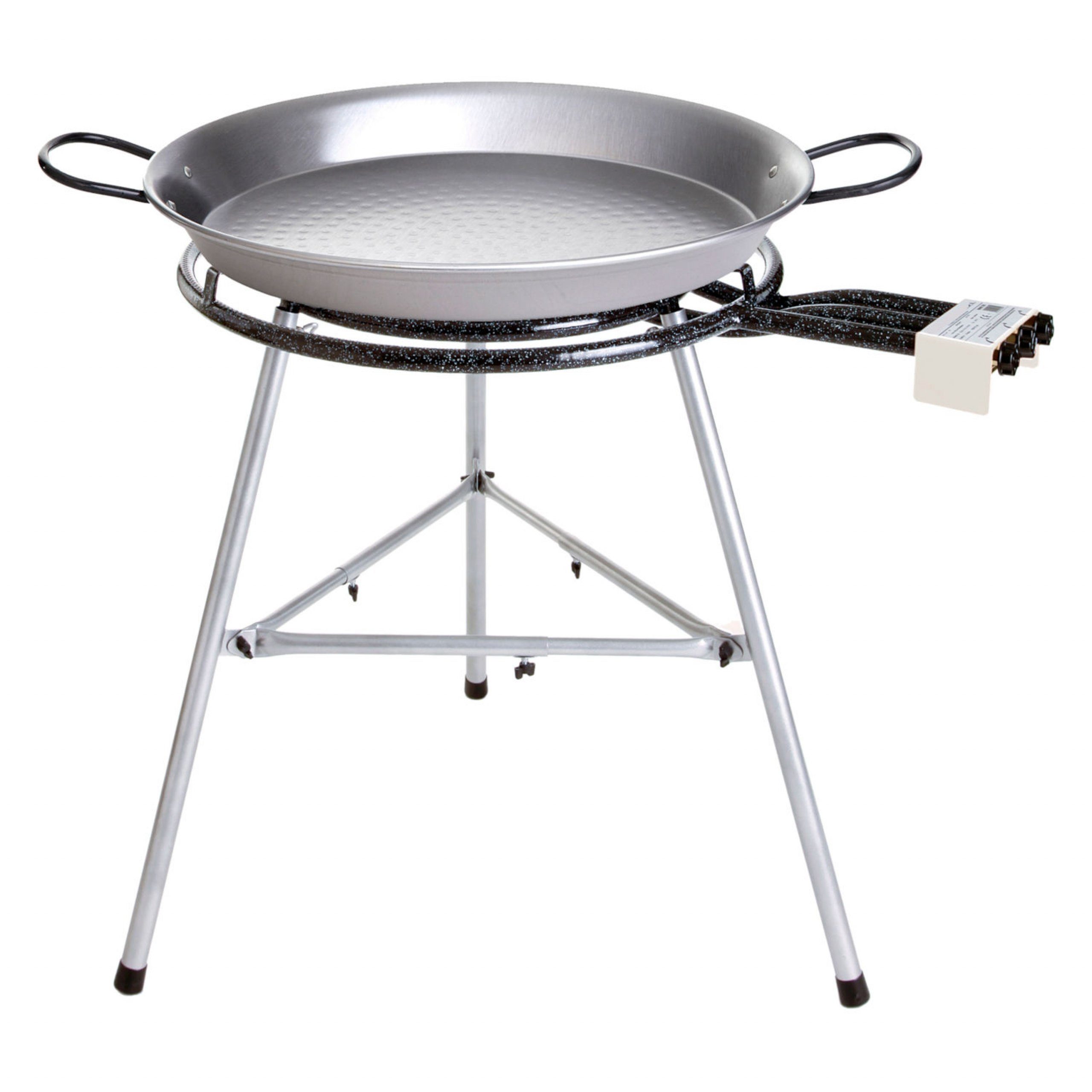 PAELLA WORLD Camping-Gasgrill Paella World Comfort Line Set 5 mit Brenner und Paella-Pfanne aus