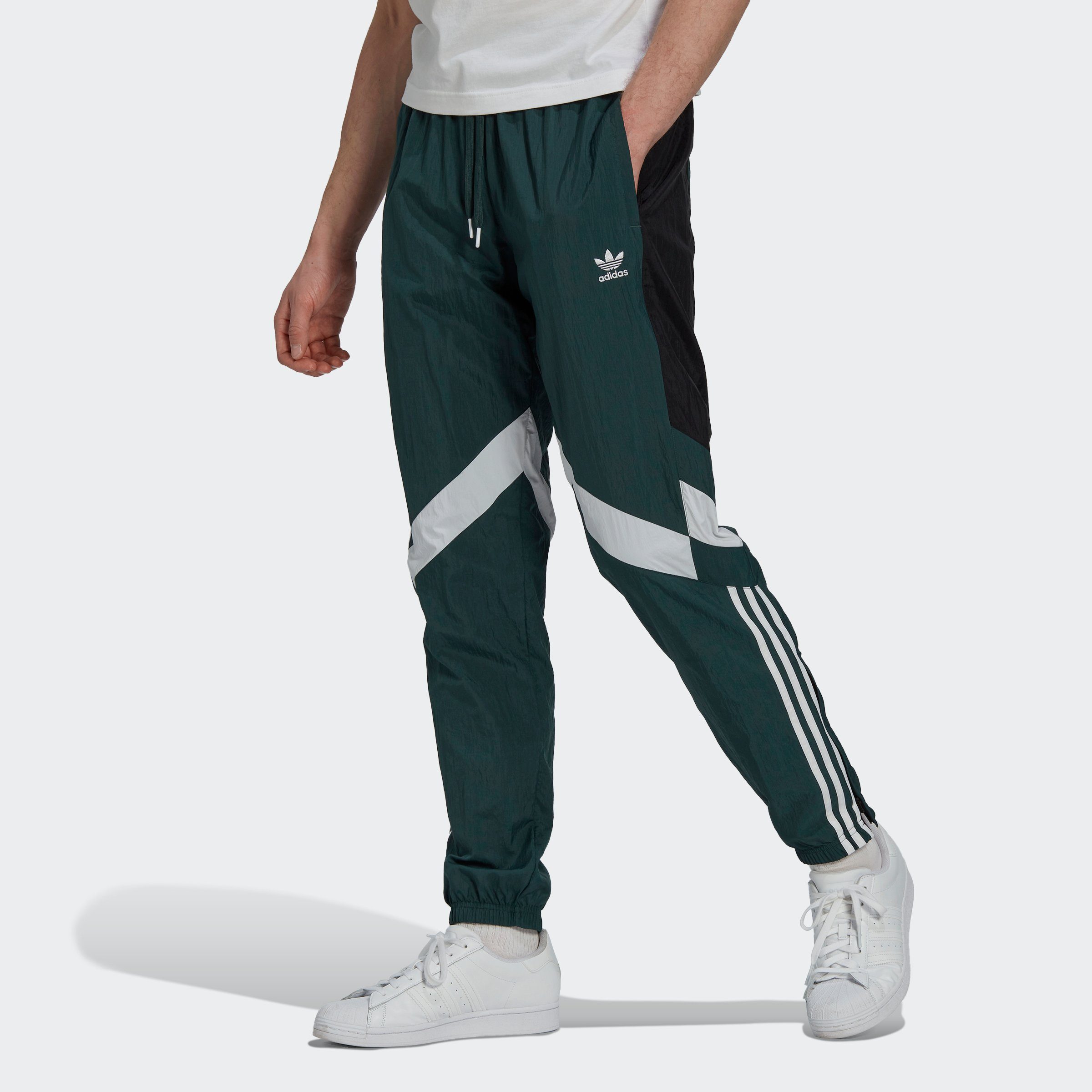 Günstigste Herausforderung! adidas Originals Trainingshose (1-tlg) REKIVE grün ADIDAS