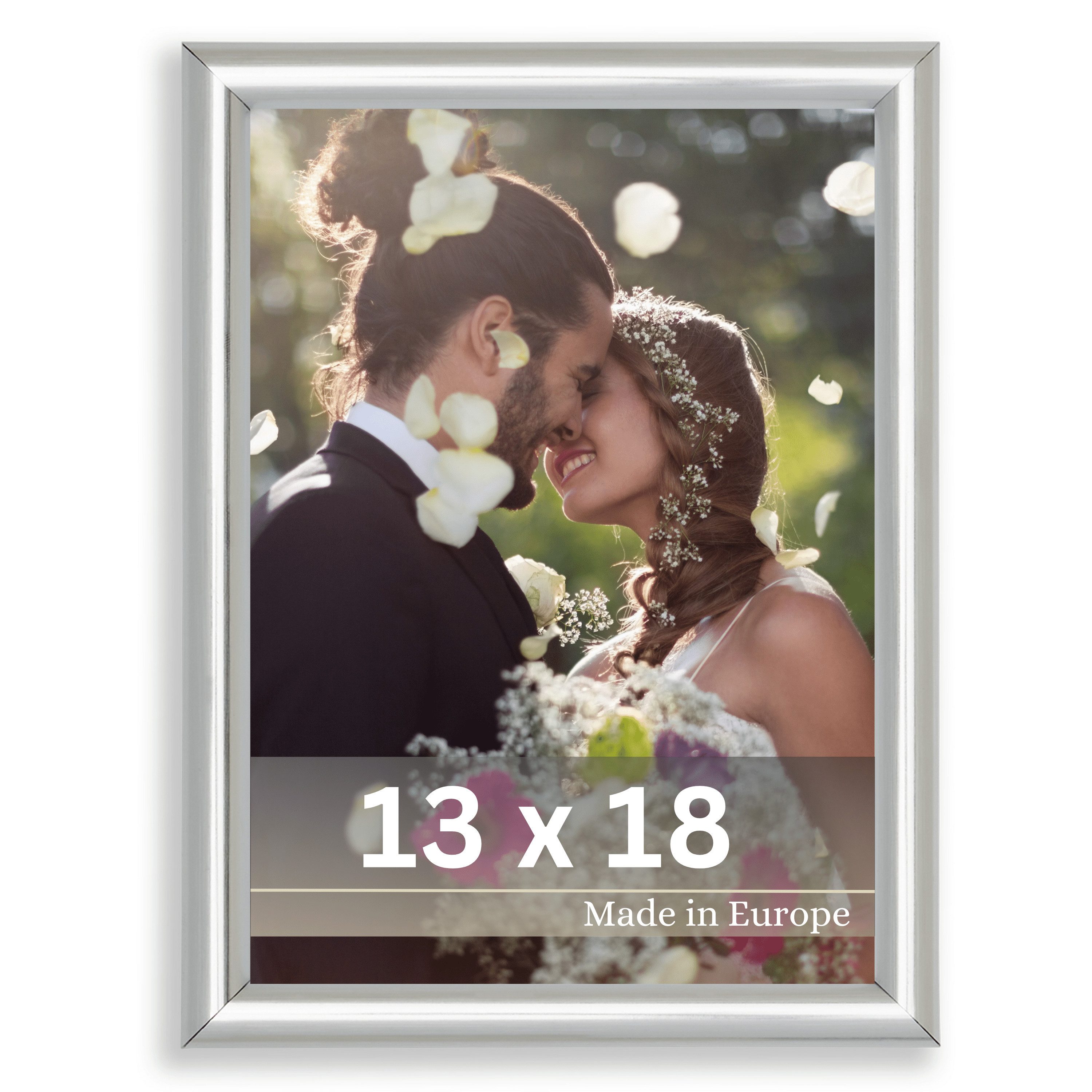 Victor (Zenith) Bilderrahmen David, Bilderrahmen Silber 13x18 cm, Bilderrah günstig online kaufen