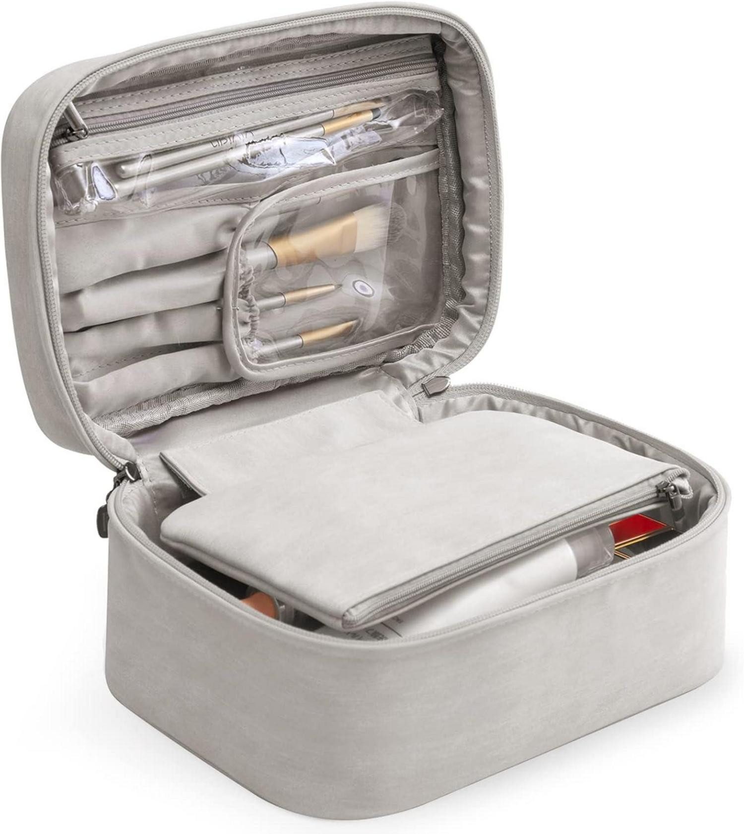 Kosmetiktasche Große Kosmetiktasche Damen - Wasserdicht, Reise Make-up Tasche