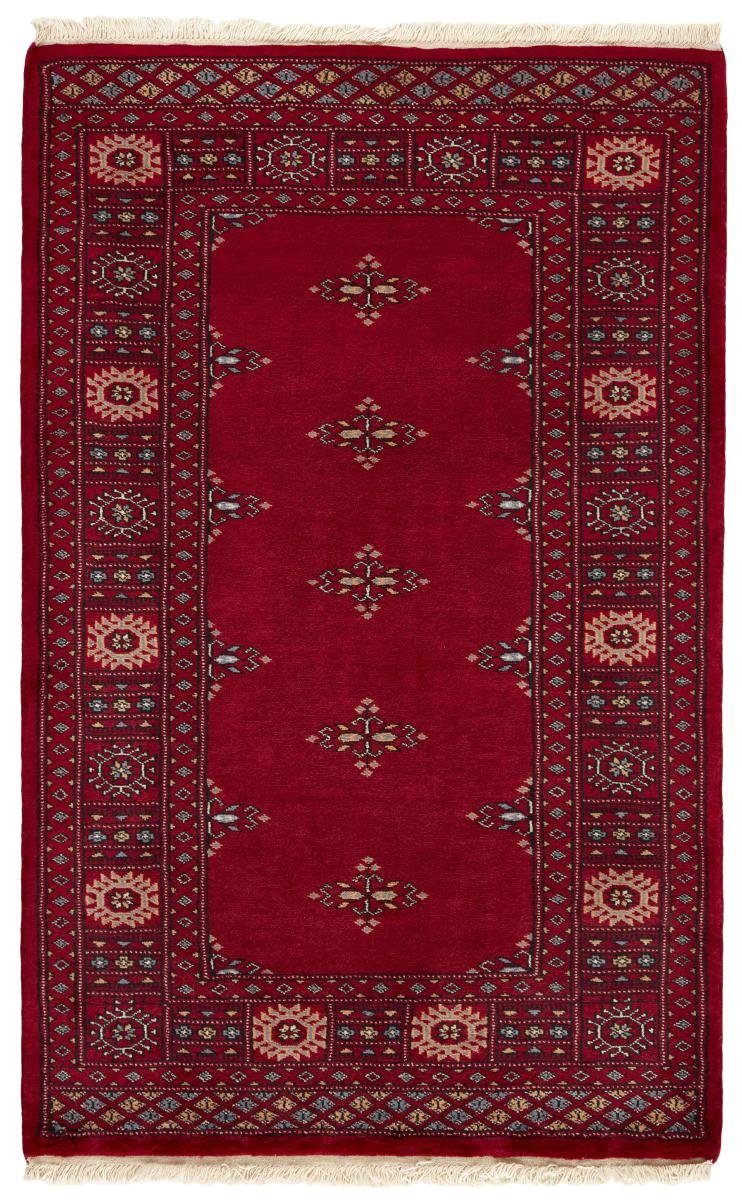 Orientteppich Pakistan Buchara 3ply 94x149 Handgeknüpfter Orientteppich, Nain Trading, rechteckig, Höhe: 8 mm