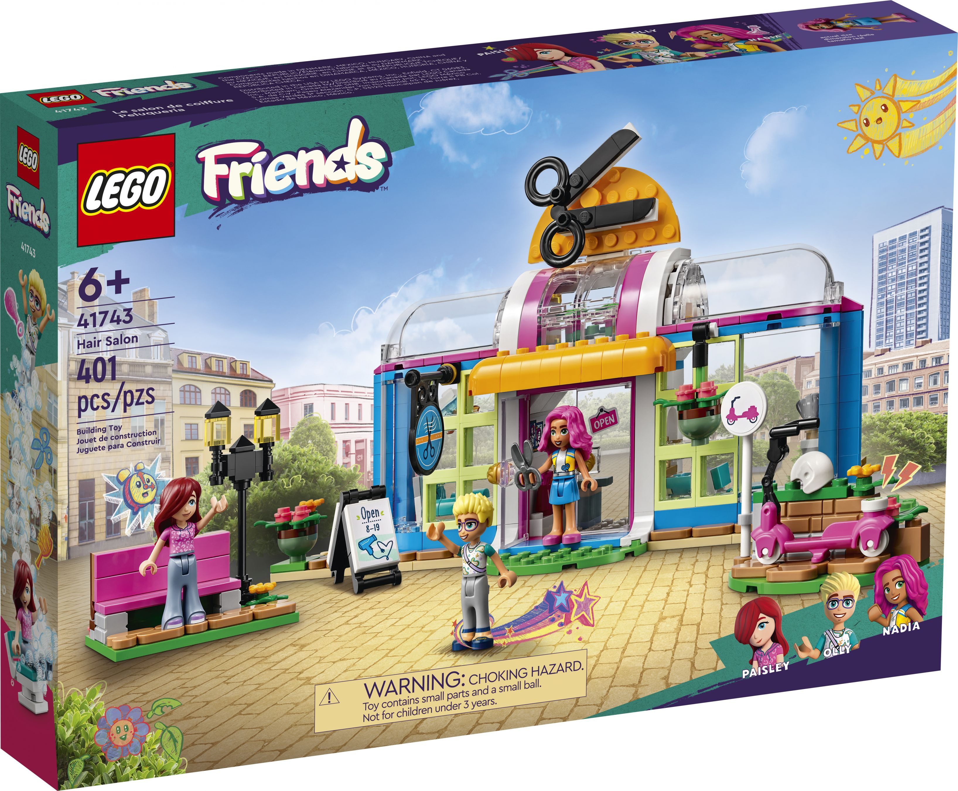 LEGO® 41743 Friseursalon Konstruktionsspielsteine günstig online kaufen