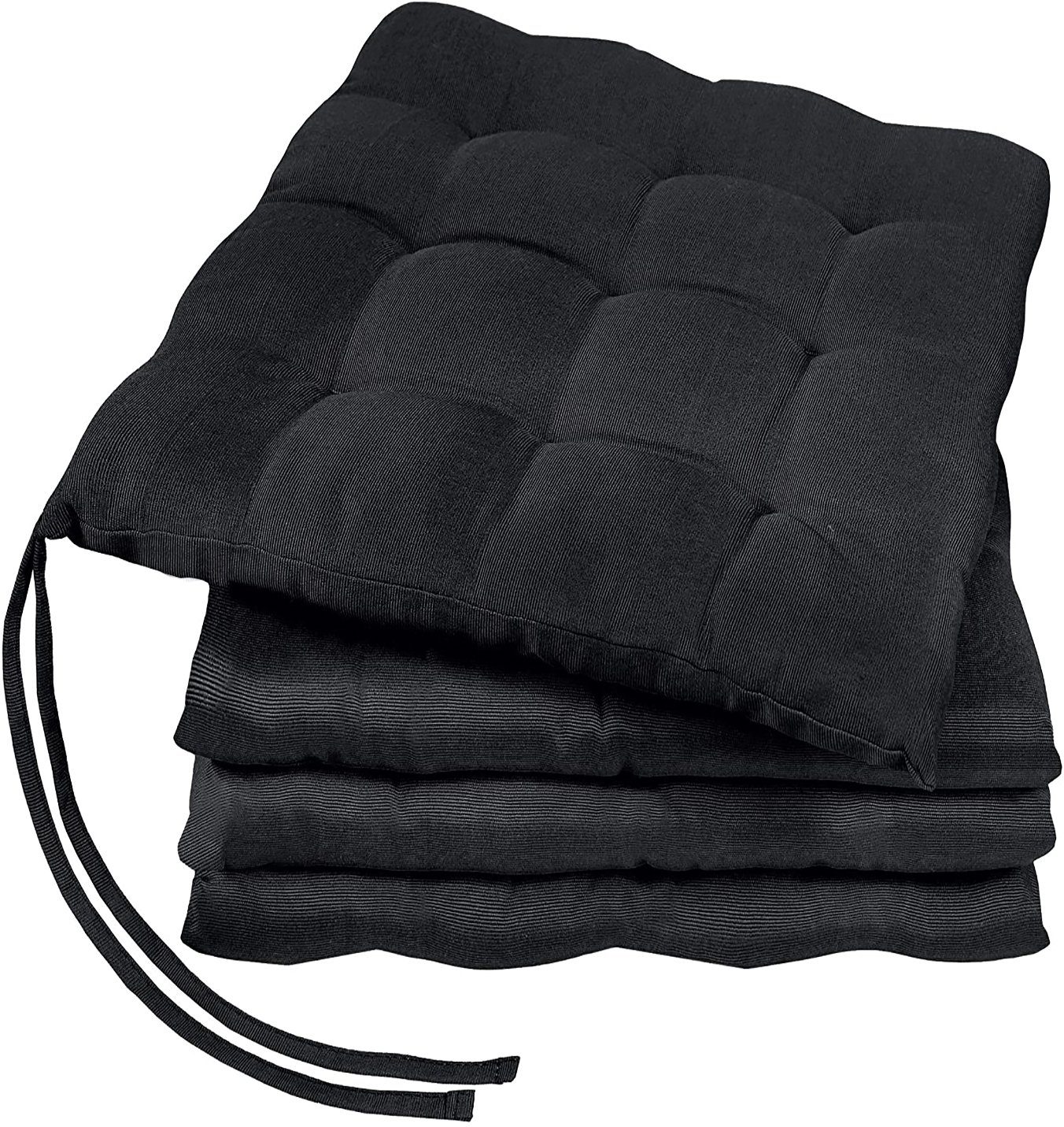 GREEN MARK Textilien Sitzkissen 4er-Set Stuhlkissen 40x40cm, Indoor und Out günstig online kaufen