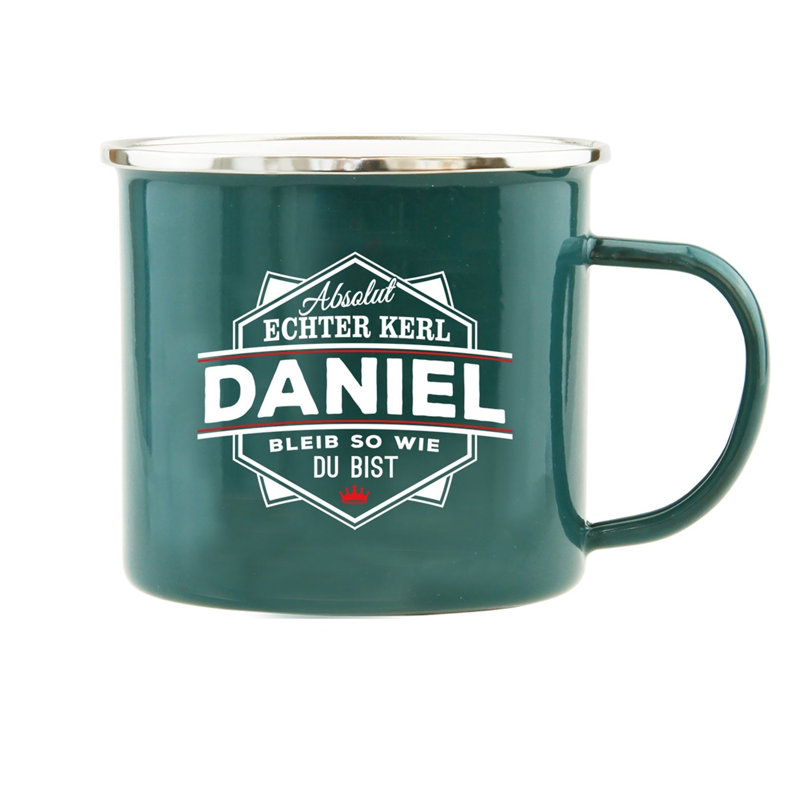 Becher Daniel, HTI-Living Becher Emaille Kerl Echter Emaille