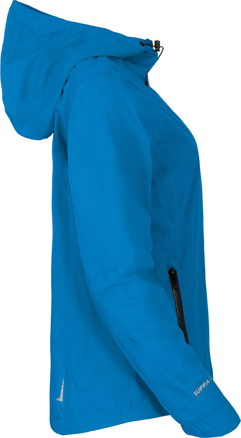 Bergson Regenjacke HELLI Damen Regenjacke, Netzfutter, 12000 mm Wassersäule, Normalgrößen, blau