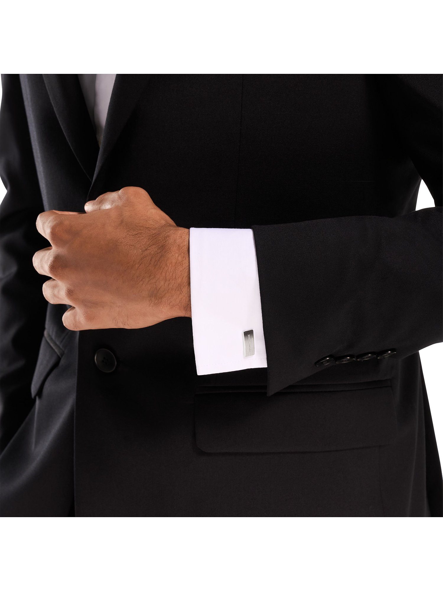 Emporio Armani Manschettenknöpfe Emporio Armani Herren-Ansteckschmuck Edelstahl