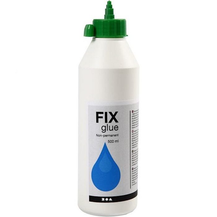Creotime Streuglitzer FIX Glue 500 ml/ 1 Flasche