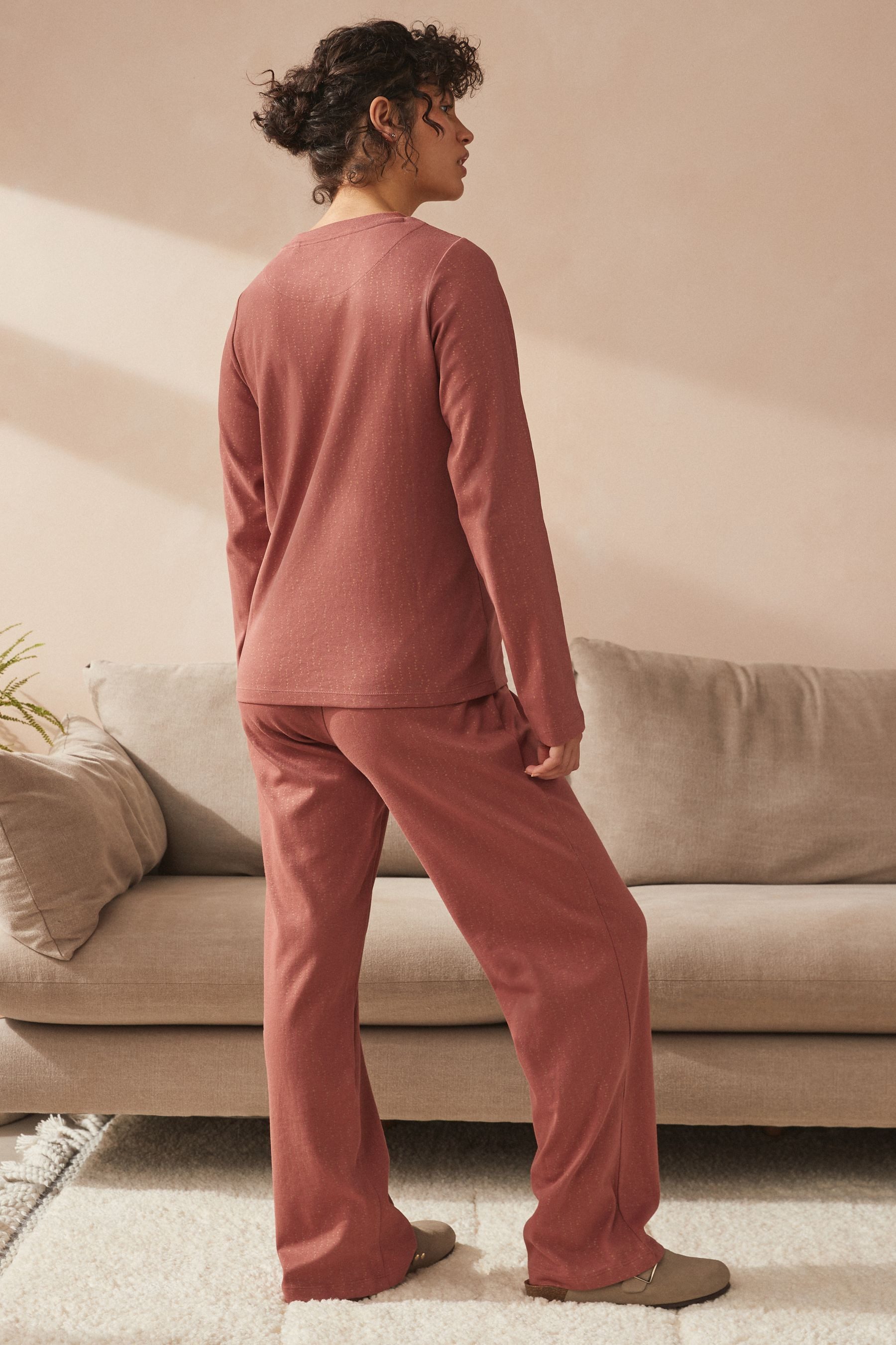 Next Pyjama Langarm-Schlafanzug aus 100 % schwerer günstig online kaufen