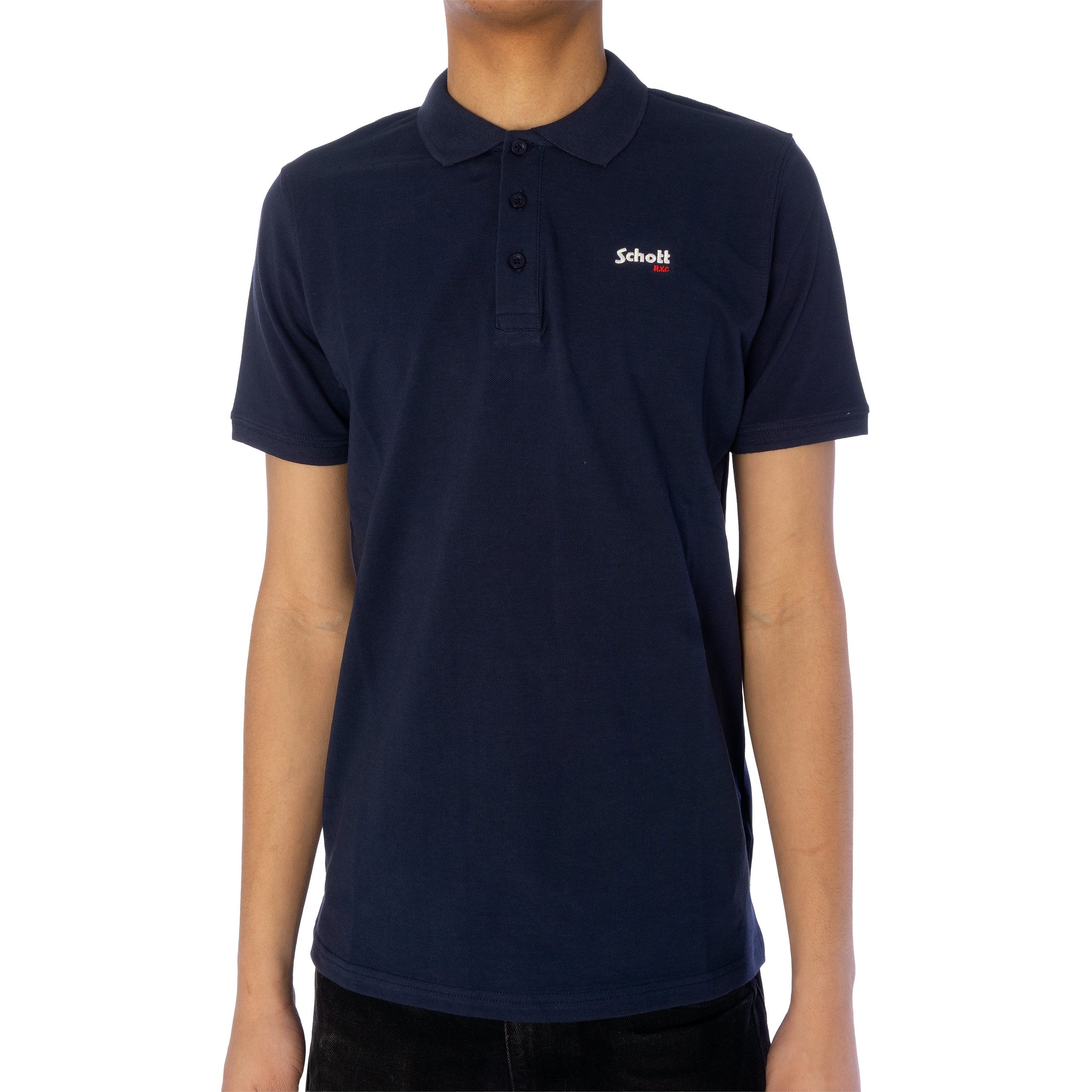Schott NYC Poloshirt Poloshirt Schott Pscasual