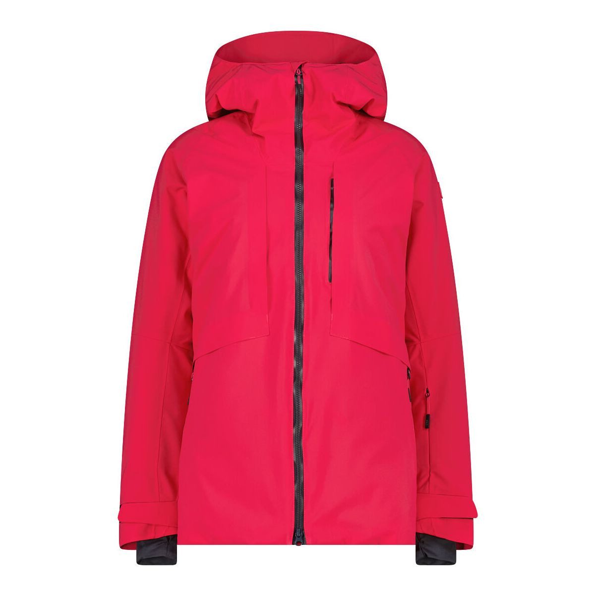 CMP Skijacke Woman Ski Jacket FIX Hood Vielseitige Damenjacke mit wasserdichter Clima Protect-Membran und