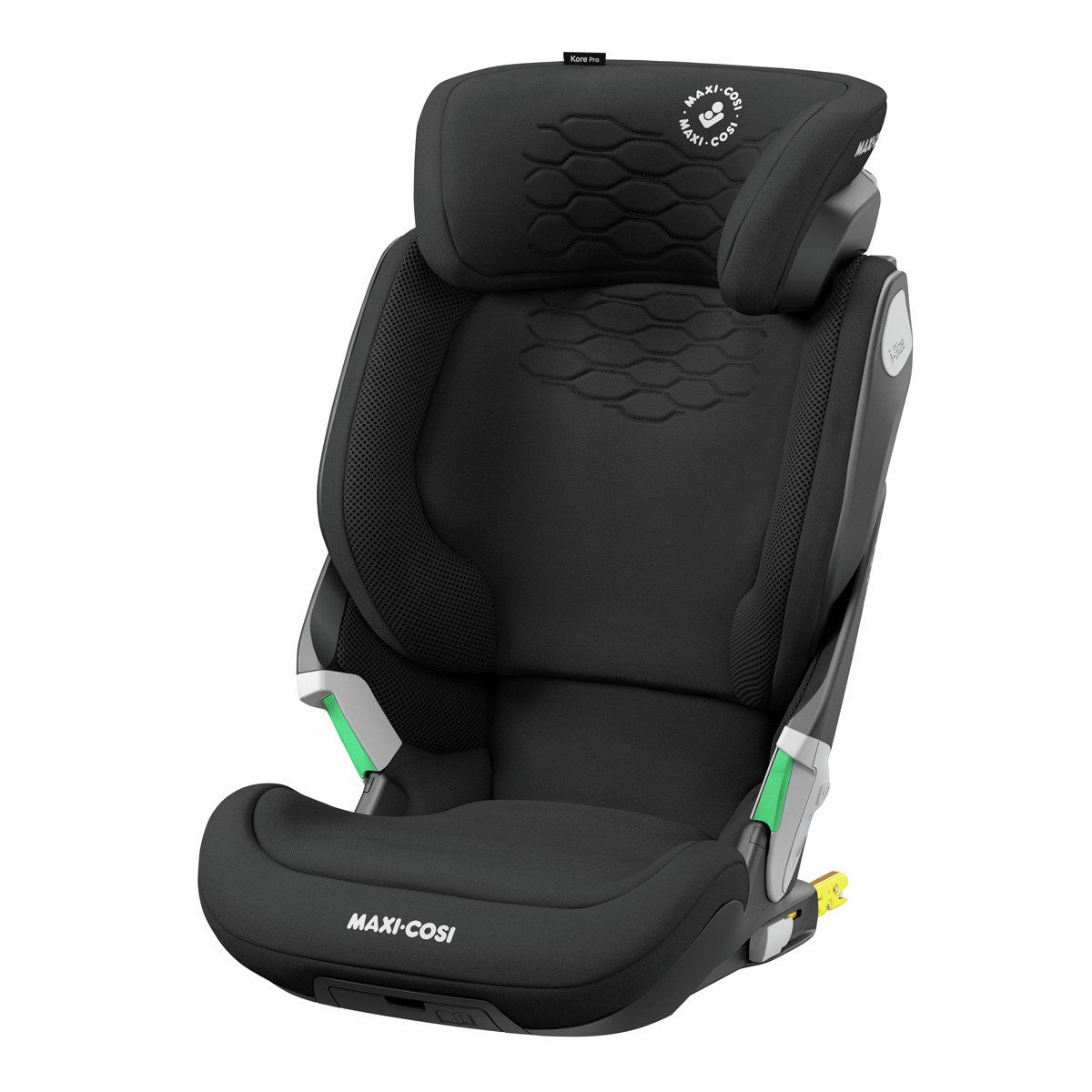 Maxi-Cosi Autokindersitz MC KORE PRO I-SIZE AUTHENTIC BLACK, ab: 3.5 Monate, bis: 12 Jahre, ISOFIX- und/oder Sicherheitsgurt-Montage  ClickAssist Licht i-Size…