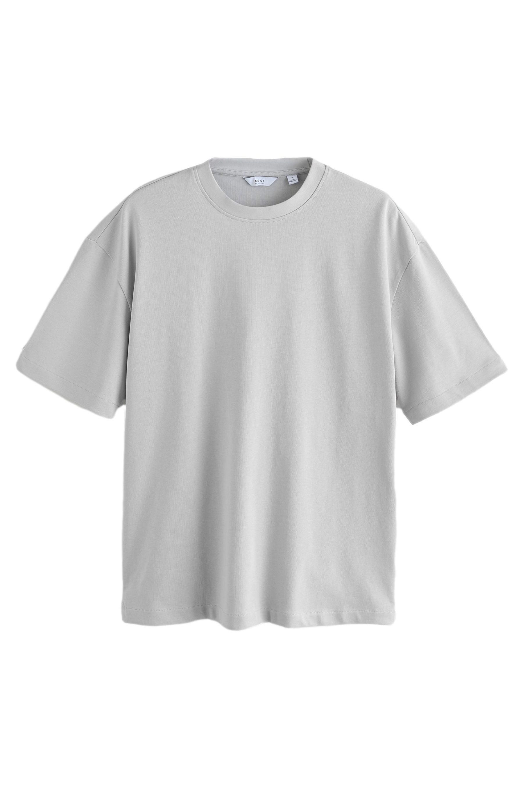 Next T-Shirt Schweres T-Shirt im Relaxed Fit (1-tlg)