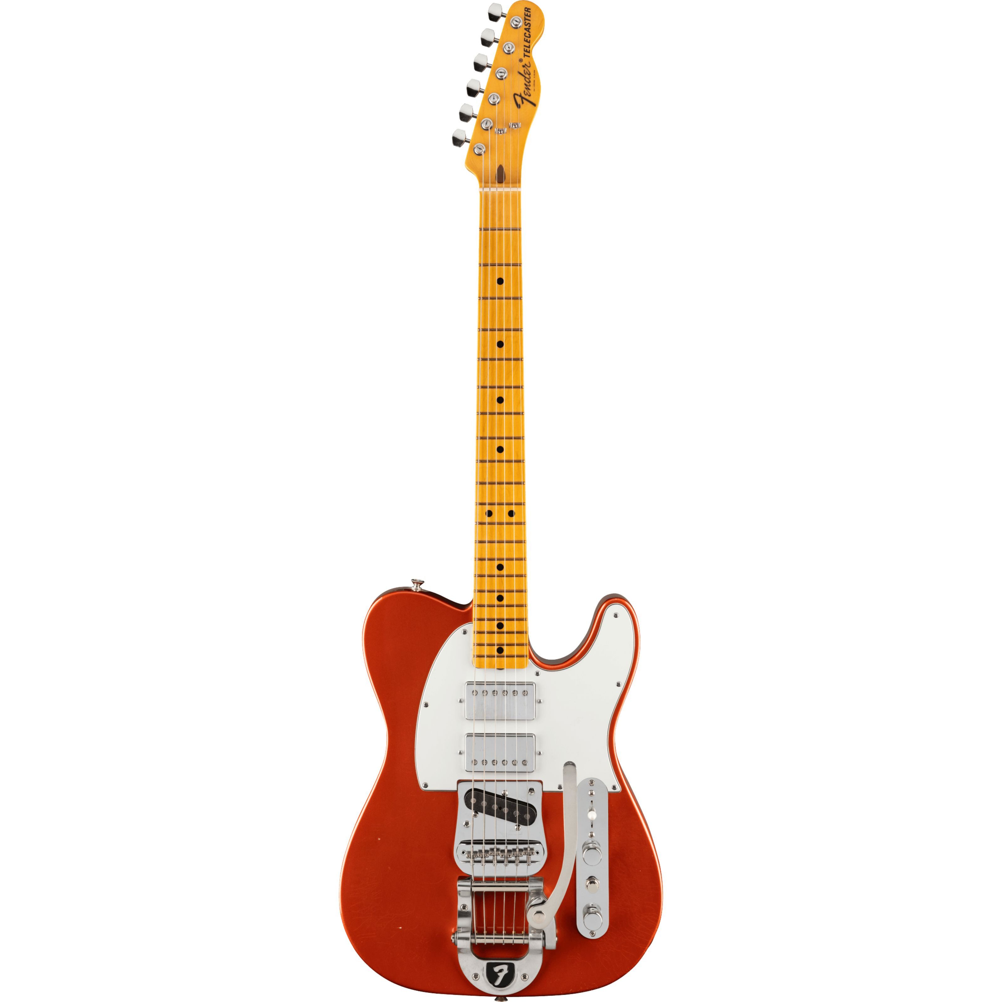 Fender E-Gitarre, E-Gitarren, T-Modelle, Mike Campbell Red Dog Telecaster MN Red Dog Red - E-Gitarre