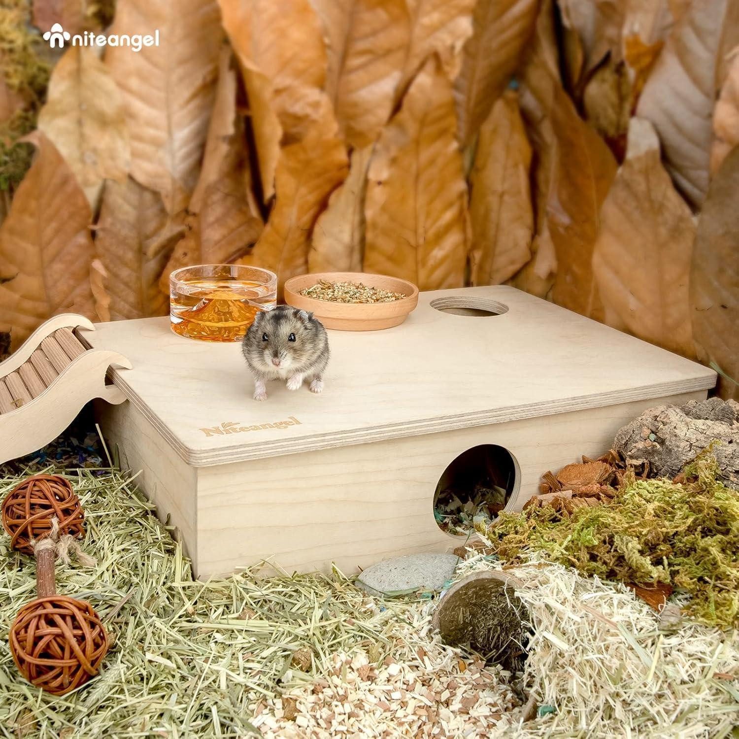 LuxusKollektion Nagerhaus Mehrkammer Hamsterhaus Labyrinth Spielzeug für Hamster, Gerbils, Mäuse