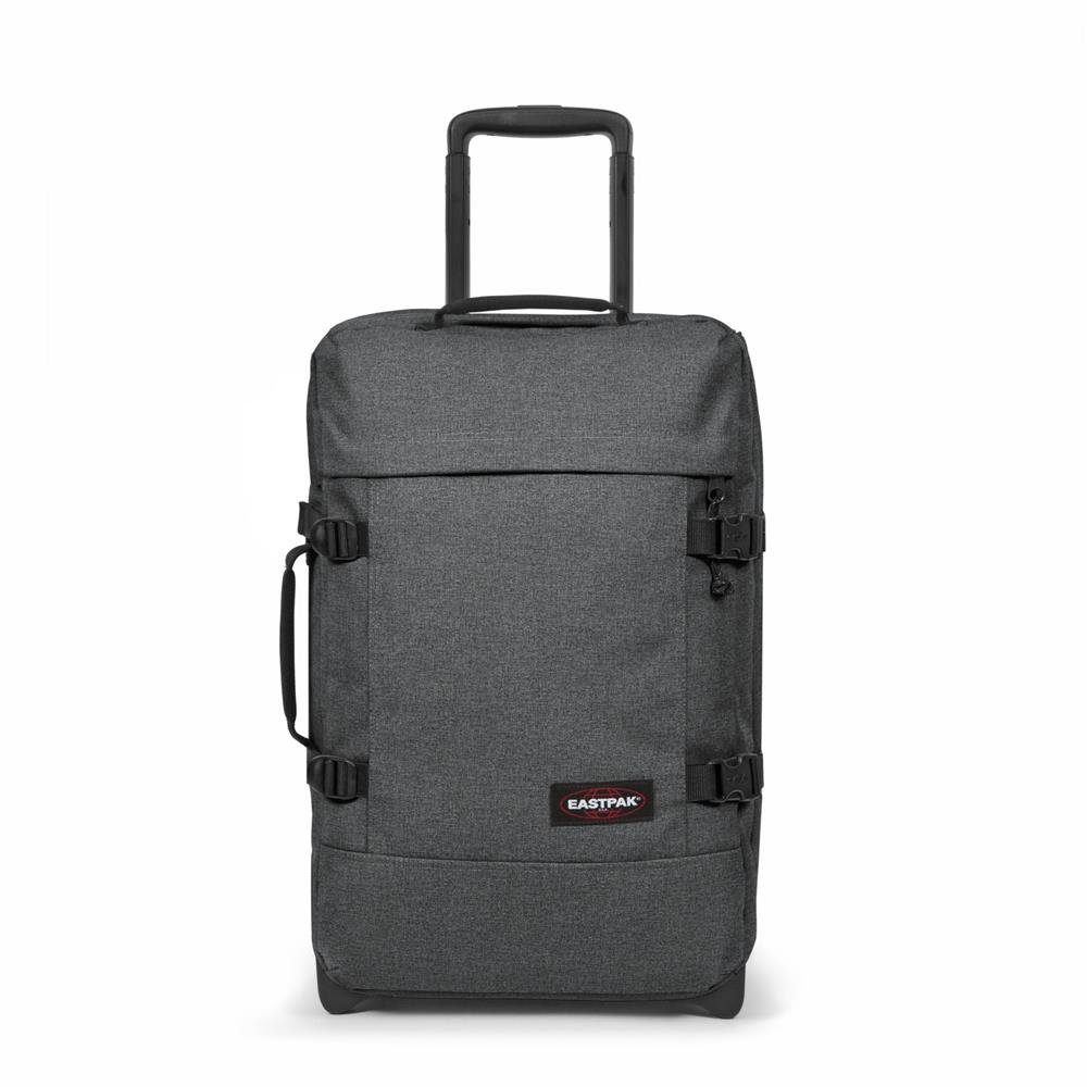 Eastpak Trolley TRANVERZ S, Black / Handgepäck Rollensystem, Dunkelgrau, mit Denim