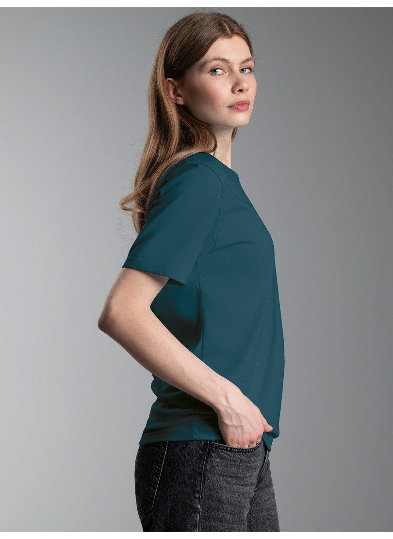 Trigema T-Shirt TRIGEMA T-Shirt aus 100% Baumwolle (1-tlg)