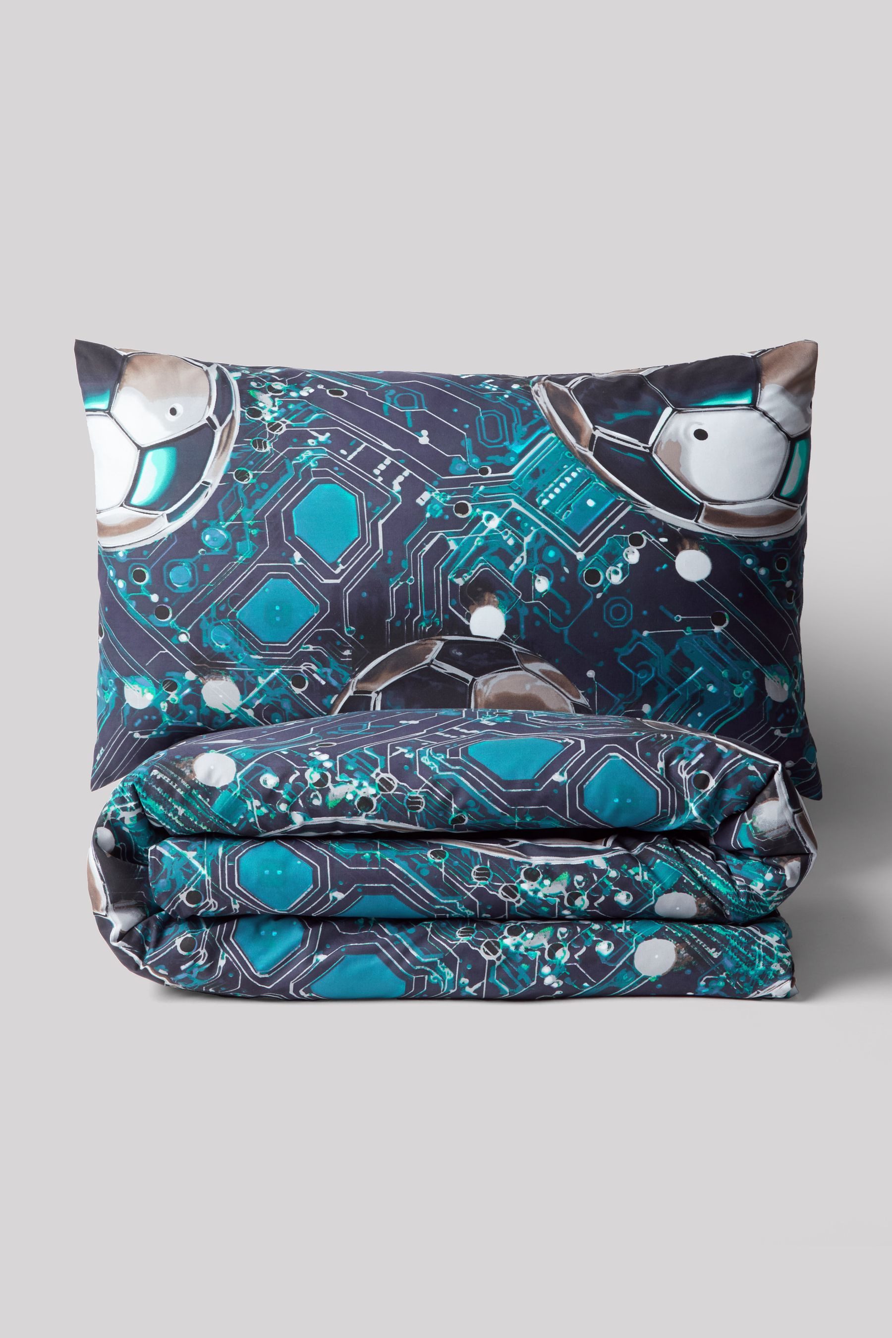 Next Bett-Set Bettbezug und Kissenbezug im Set, Bezug: Polyester (recycelt), Baumwolle – Bild 2 von 5