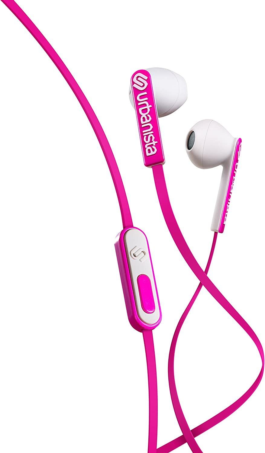 und weiß Kopfhörer San (integrierte Francisco für wireless Musik) Steuerung Urbanista pink Anrufe