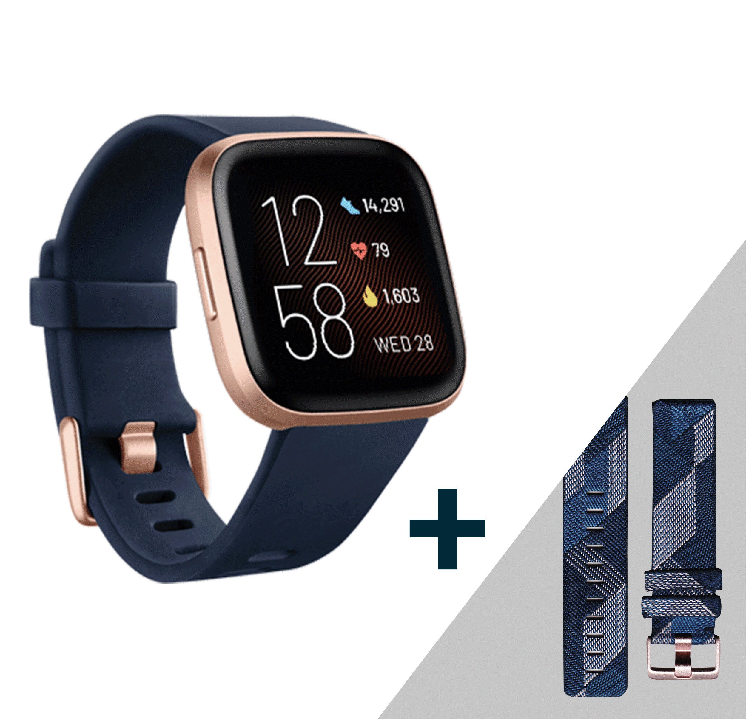 fitbit Versa 2 - Sonderedition (inkl. Ersatzarmband) Smartwatch (1,37 Zoll,  FitbitOS5) online kaufen | OTTO
