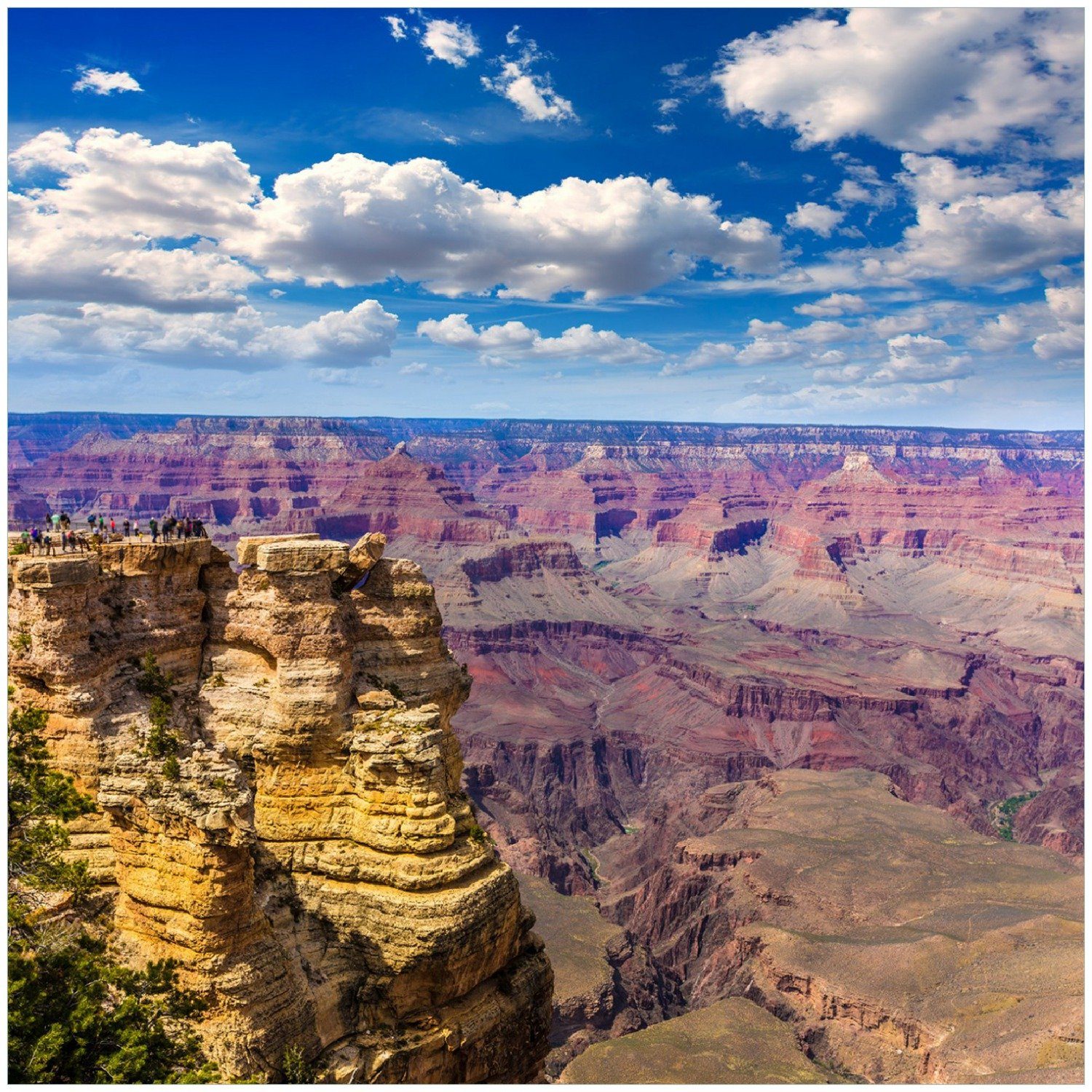Wallario Memoboard Felsenschlucht im Grand Canyon Park Arizona