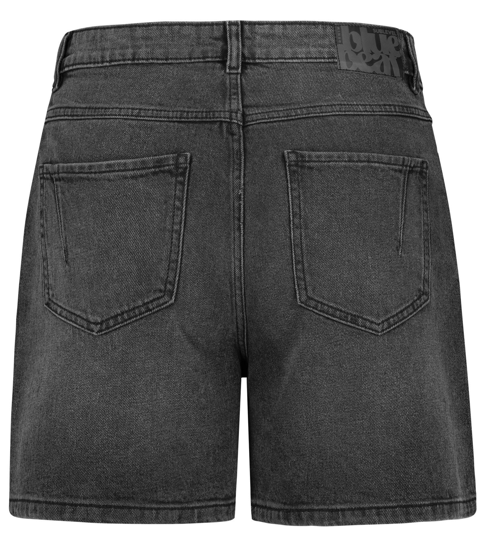 SUBLEVEL Shorts Damen Jeans Bermudas kurze Hose Baumwolle Sommer Stoff günstig online kaufen