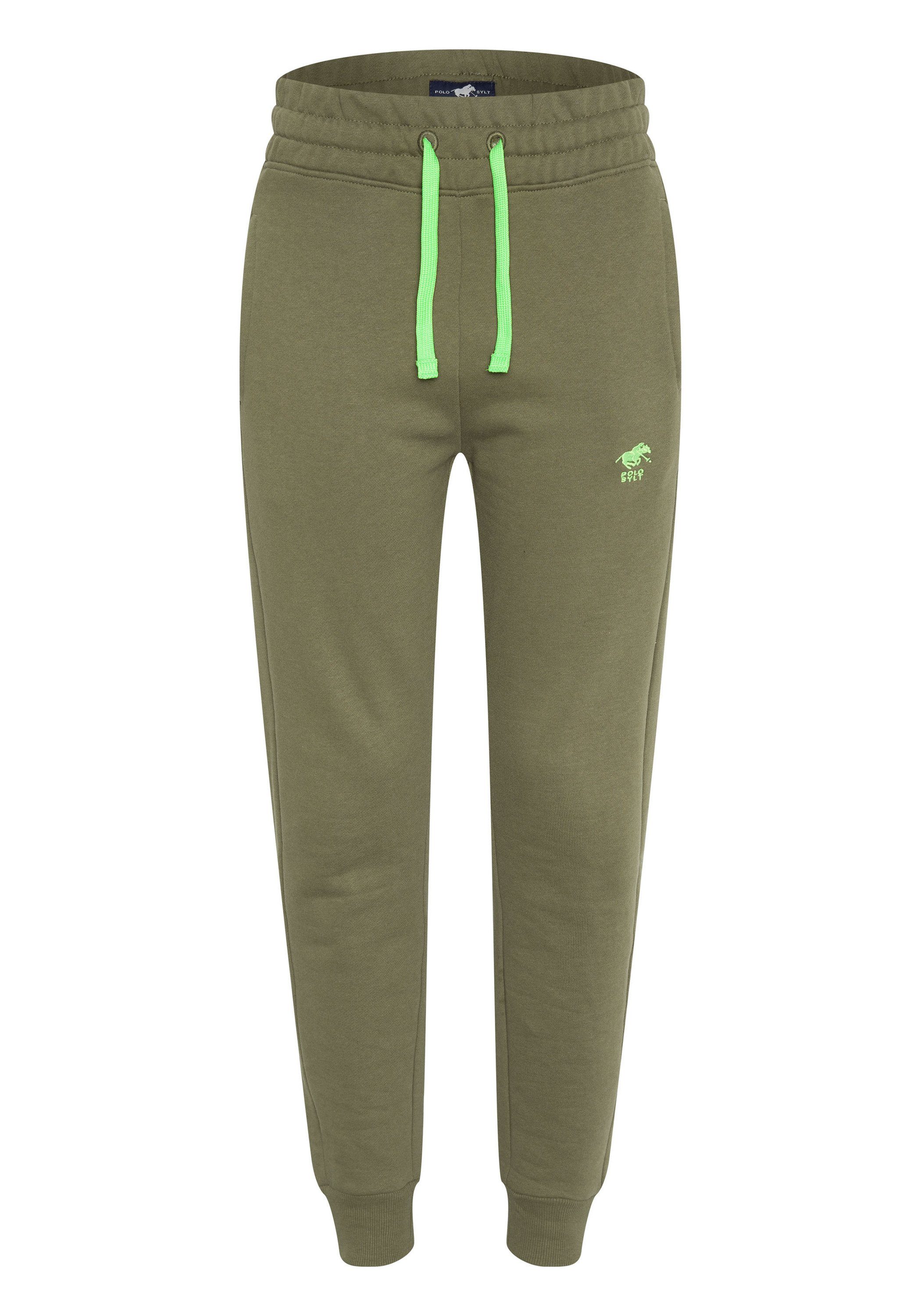 Polo Sylt Sweathose im Two-Tone-Look günstig online kaufen