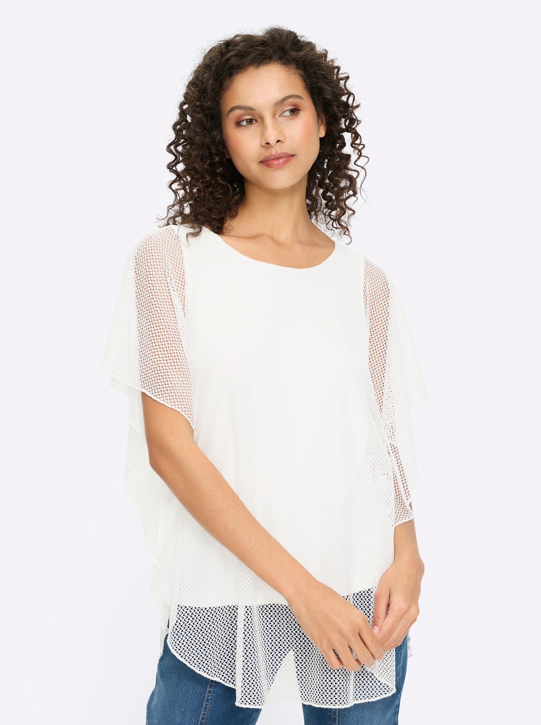 heine T-Shirt 2-in-1-Shirt Kurzarm günstig online kaufen