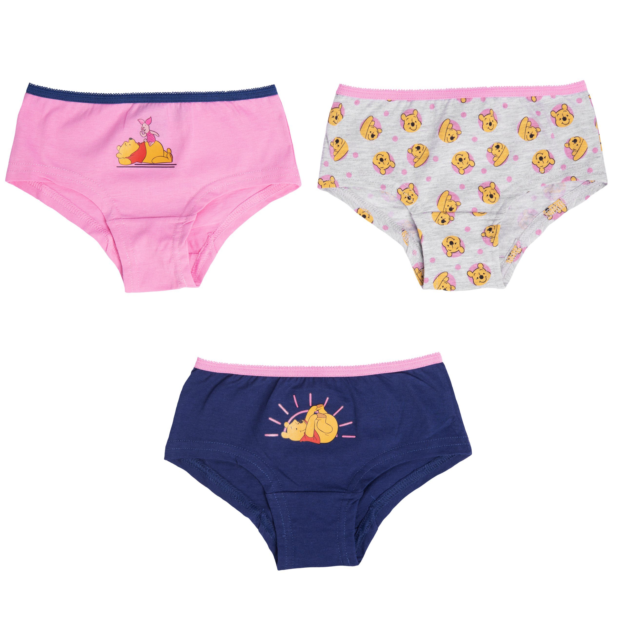 Puuh für Mädchen Labels® Winnie United Disney Panty Bunt (3er Panty Pack)
