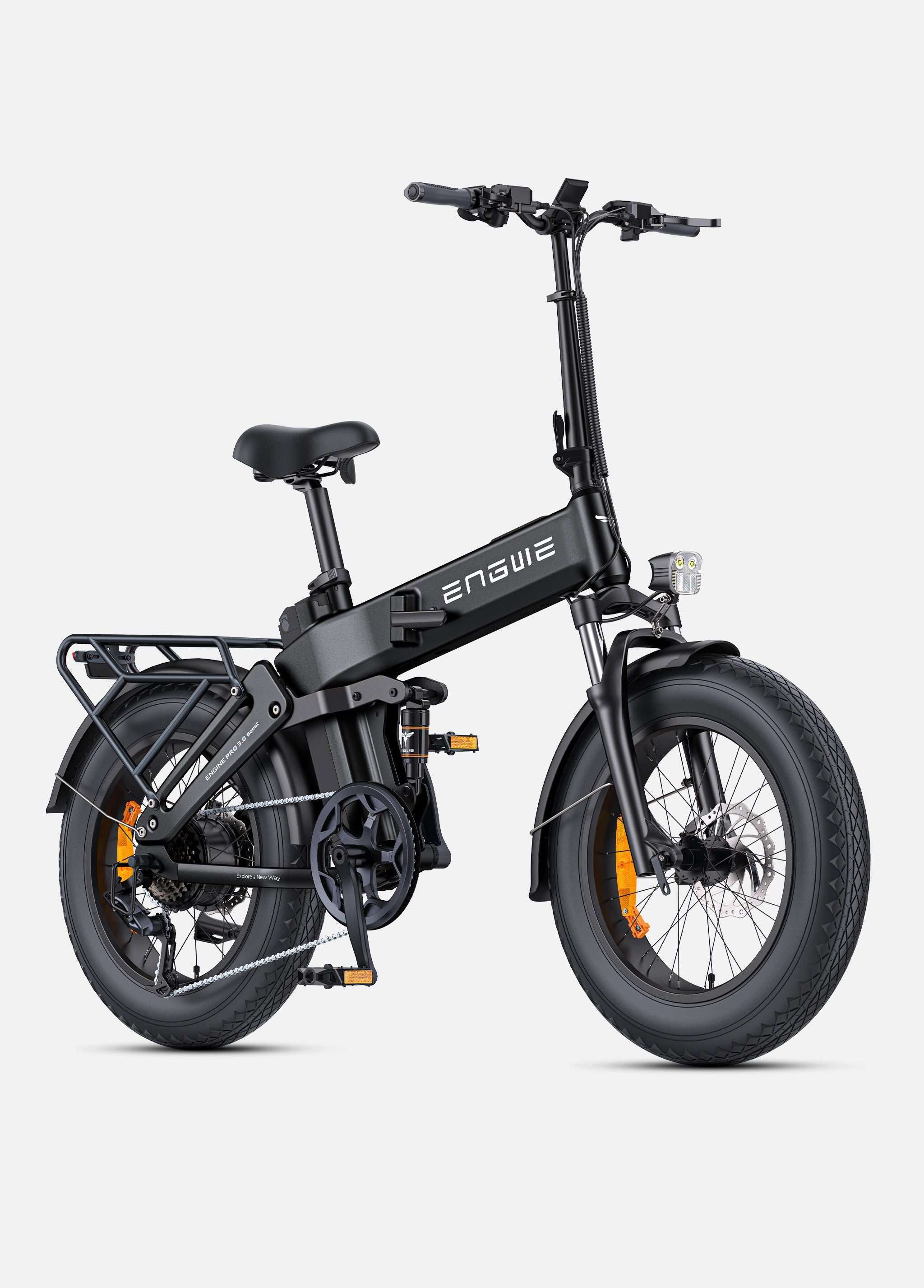 ENGWE E-Bike Klapprad Engine Pro 3.0 Boost 20*4 Zoll 48V 720wh Full-Suspension E-Faltrad