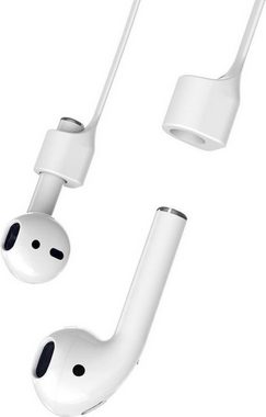 Baseus Kopfhörerband kompatibel mit Apple Kopfhörer in Weiß Headset-Halterung