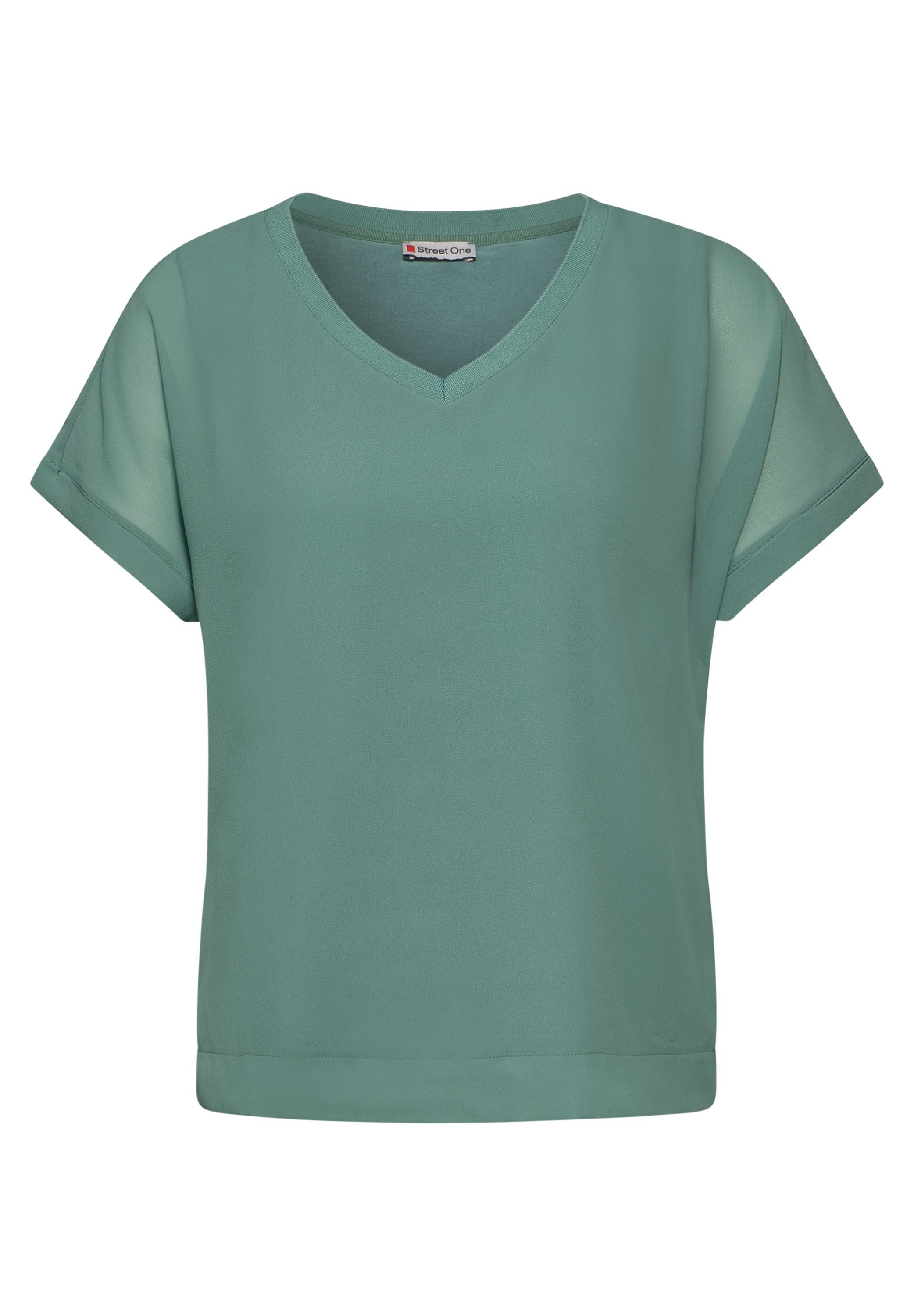 STREET ONE Shirttop mit Brusttasche günstig online kaufen