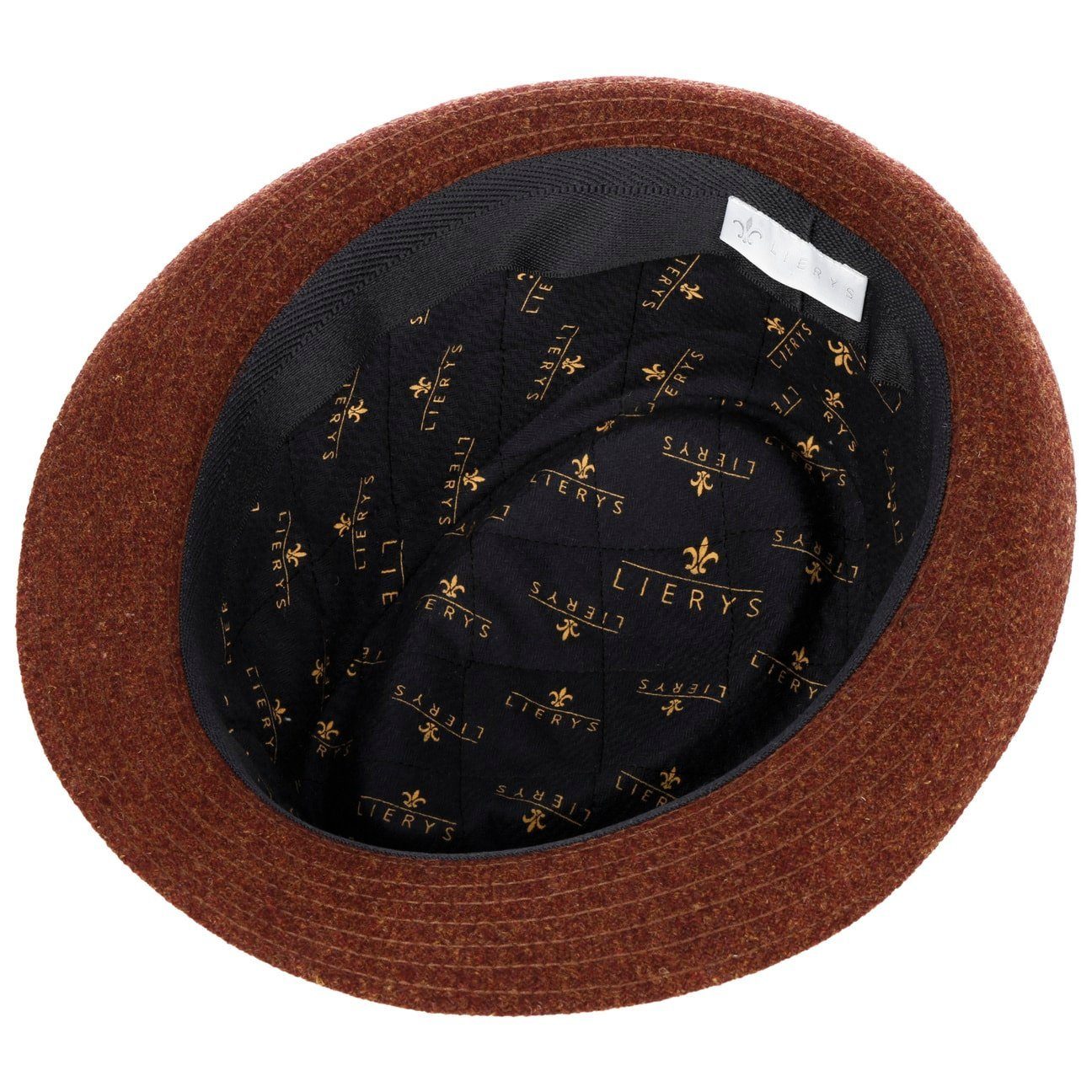 Lierys Italy mit Wolltrilby (1-St) in Trilby Made rost Futter,