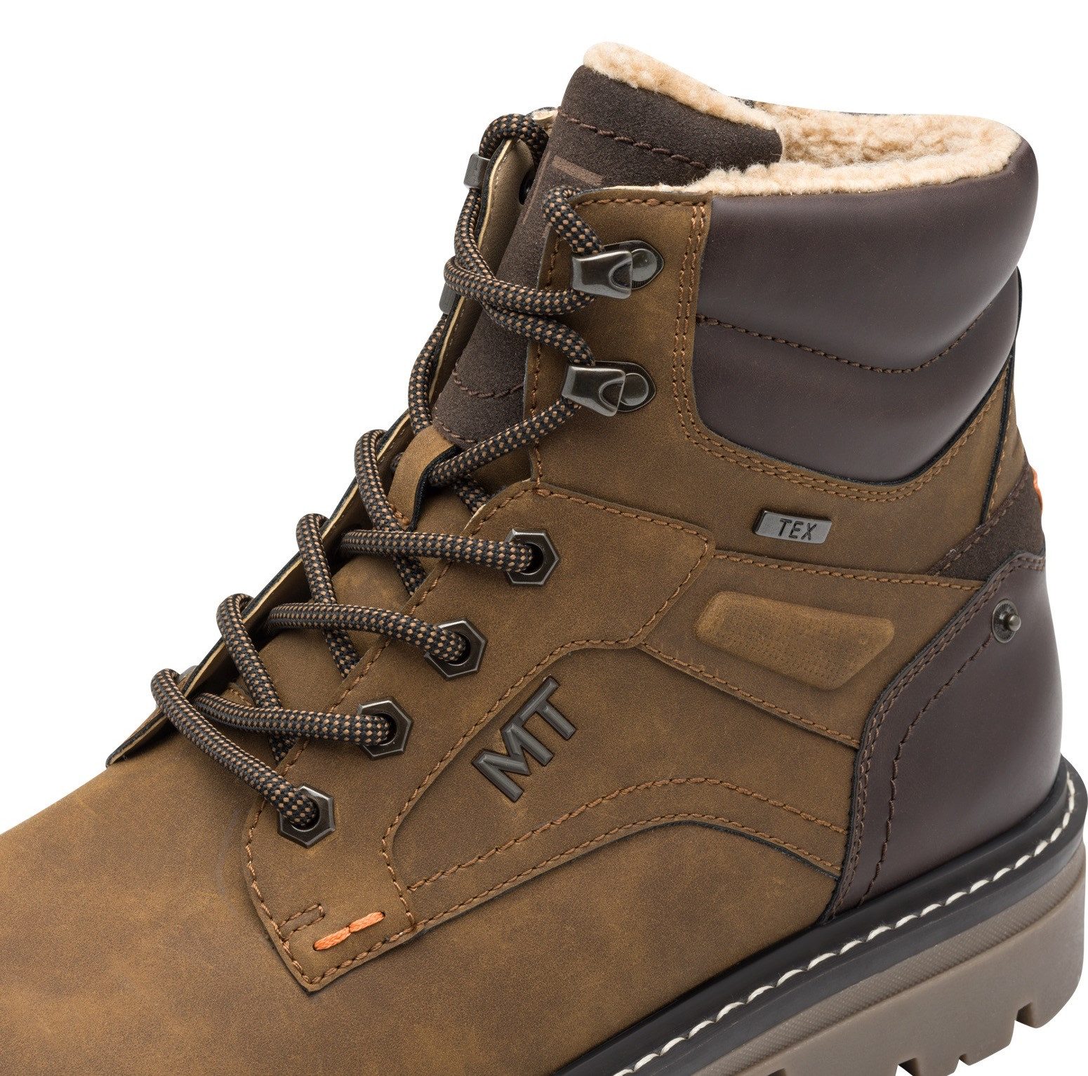MARCO TOZZI Winterboots, Blockabsatz, Outdoorschuh, Schnürboots mit Tex-Aus günstig online kaufen