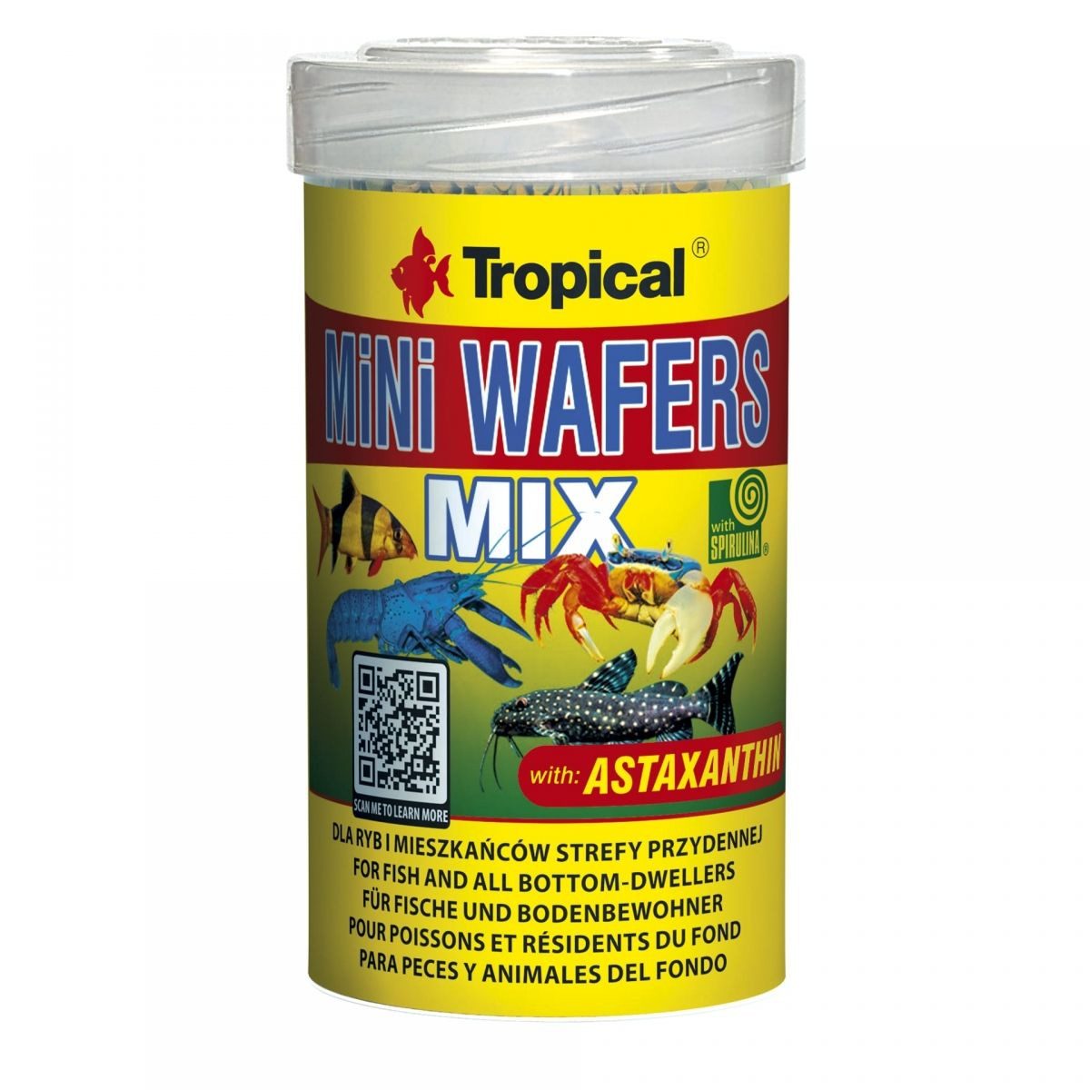 Tropical Mini Wafers Mix, für: Fische