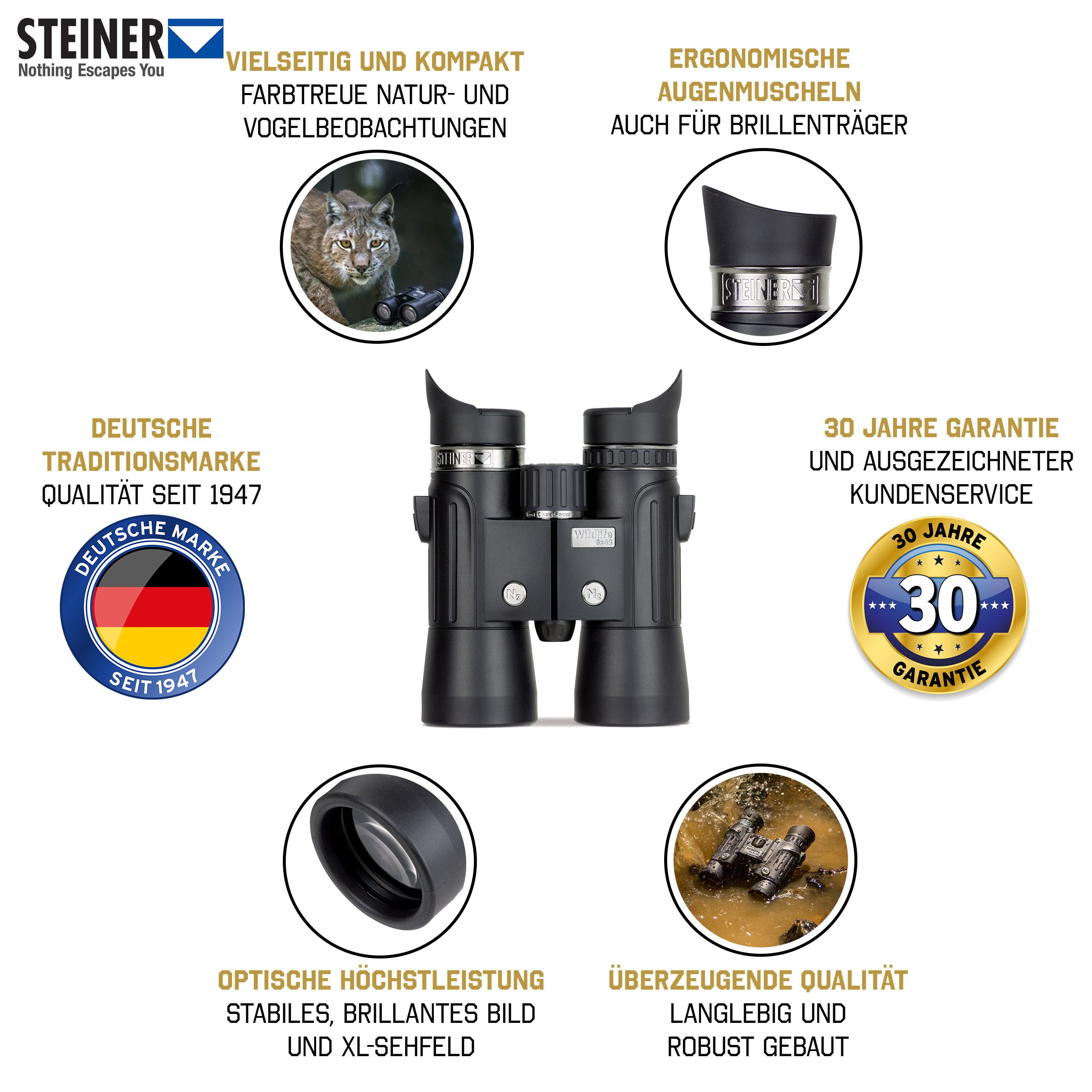 Steiner Wildlife 8x42 Fernglas
