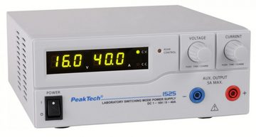PeakTech PeakTech 1525: DC Schaltnetzgerät ~ 1 - 16V / 0 - 40A Labor-Netzteil