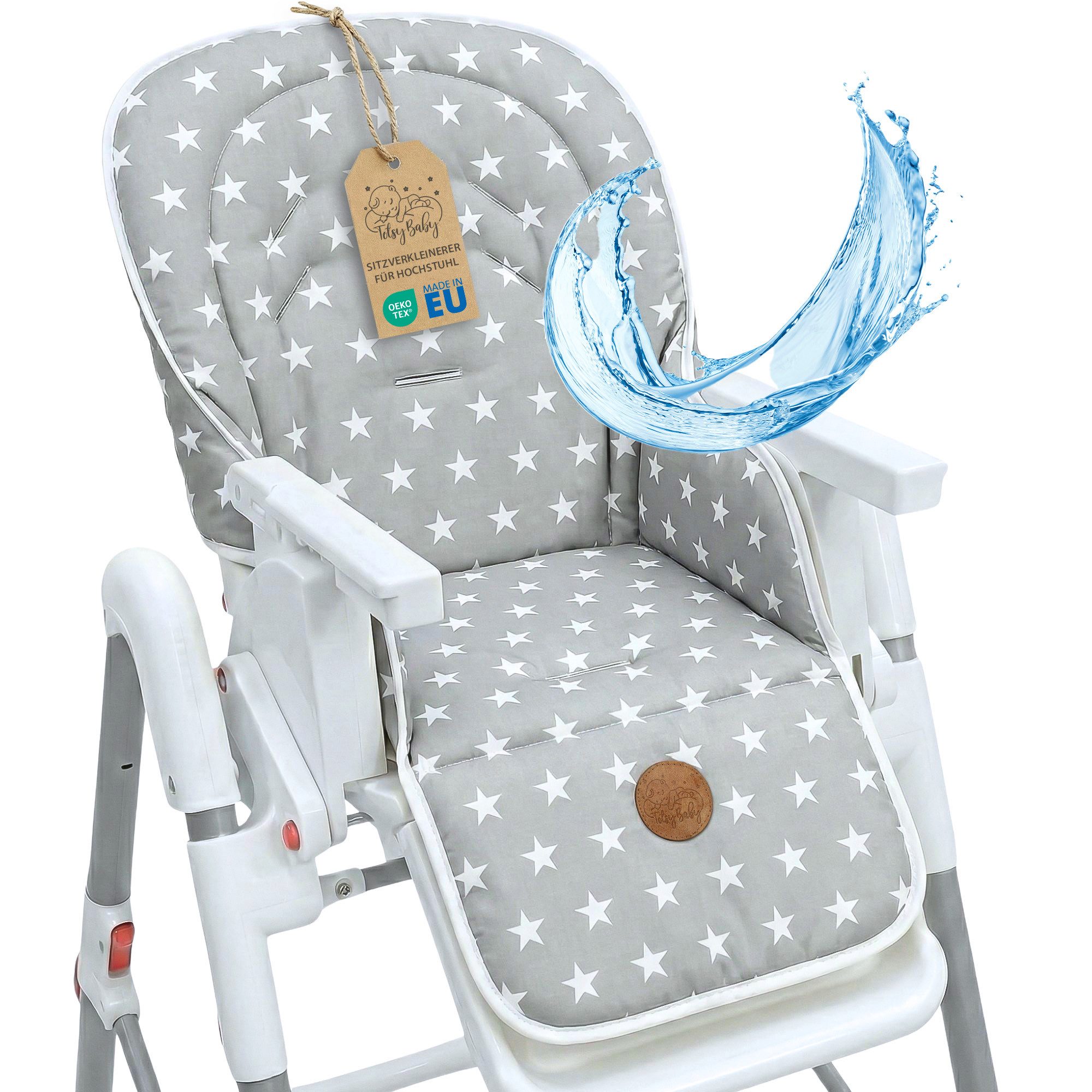 Totsy Baby Sitzverkleinerer für Hochstuhl Baby Sitzkissen Kinderstuhl Cover Sitzauflage Cover