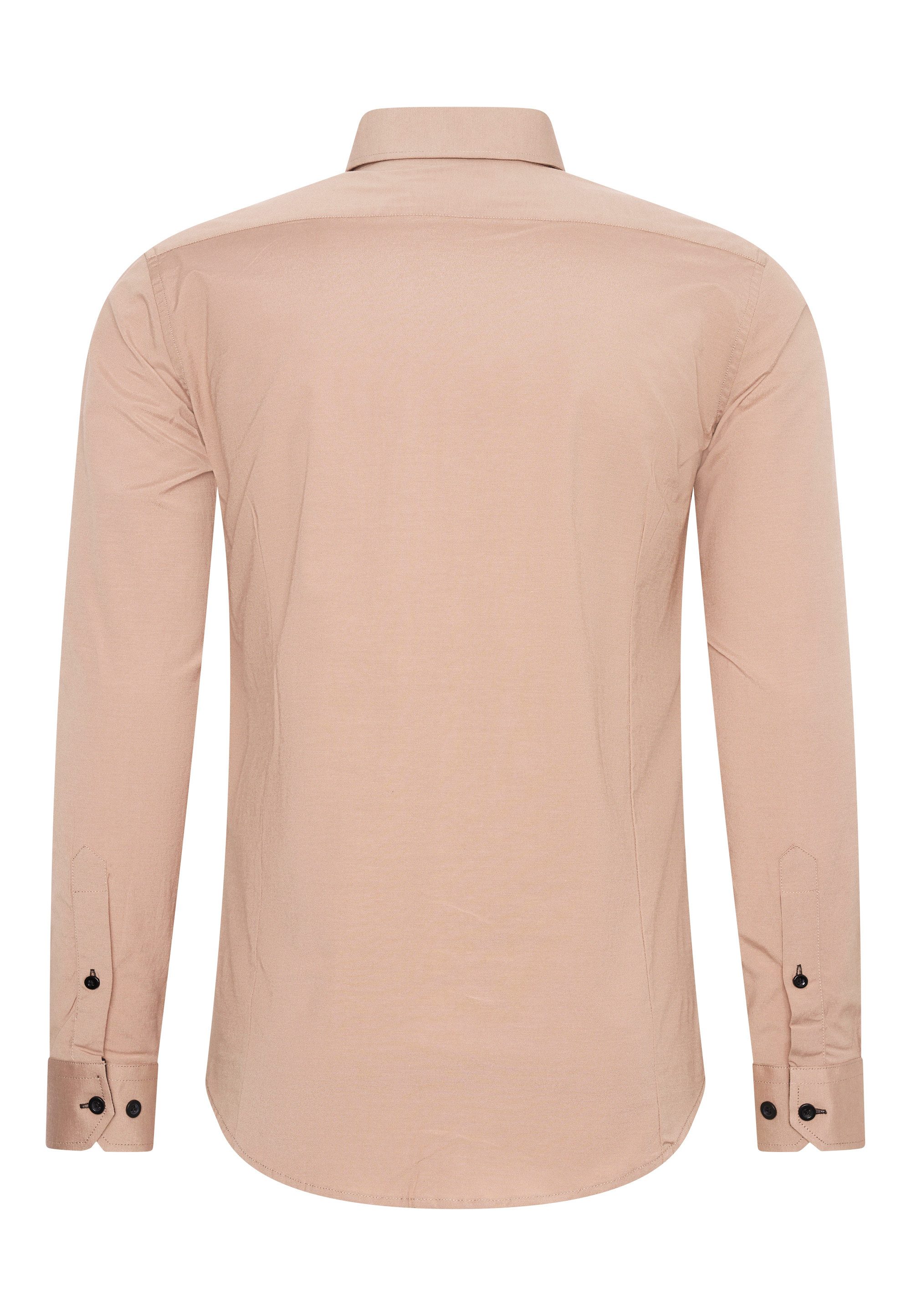 R-NEAL Businesshemd Herren Kontrast Hemd "R-NEAL" Hochzeit-Hemd Slim Fit St günstig online kaufen