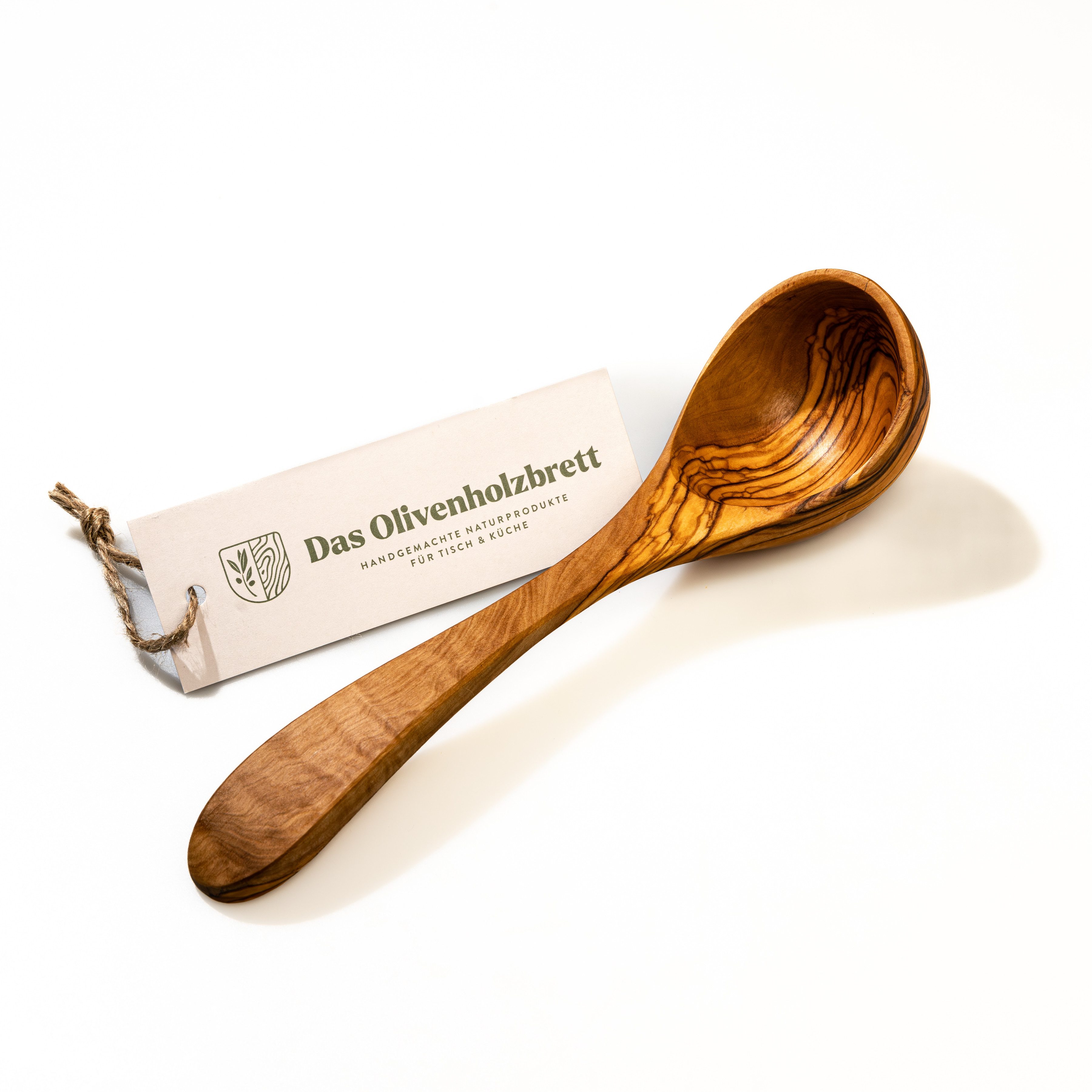 dasOlivenholzbrett Schöpflöffel Schöpflöffel aus Olivenholz