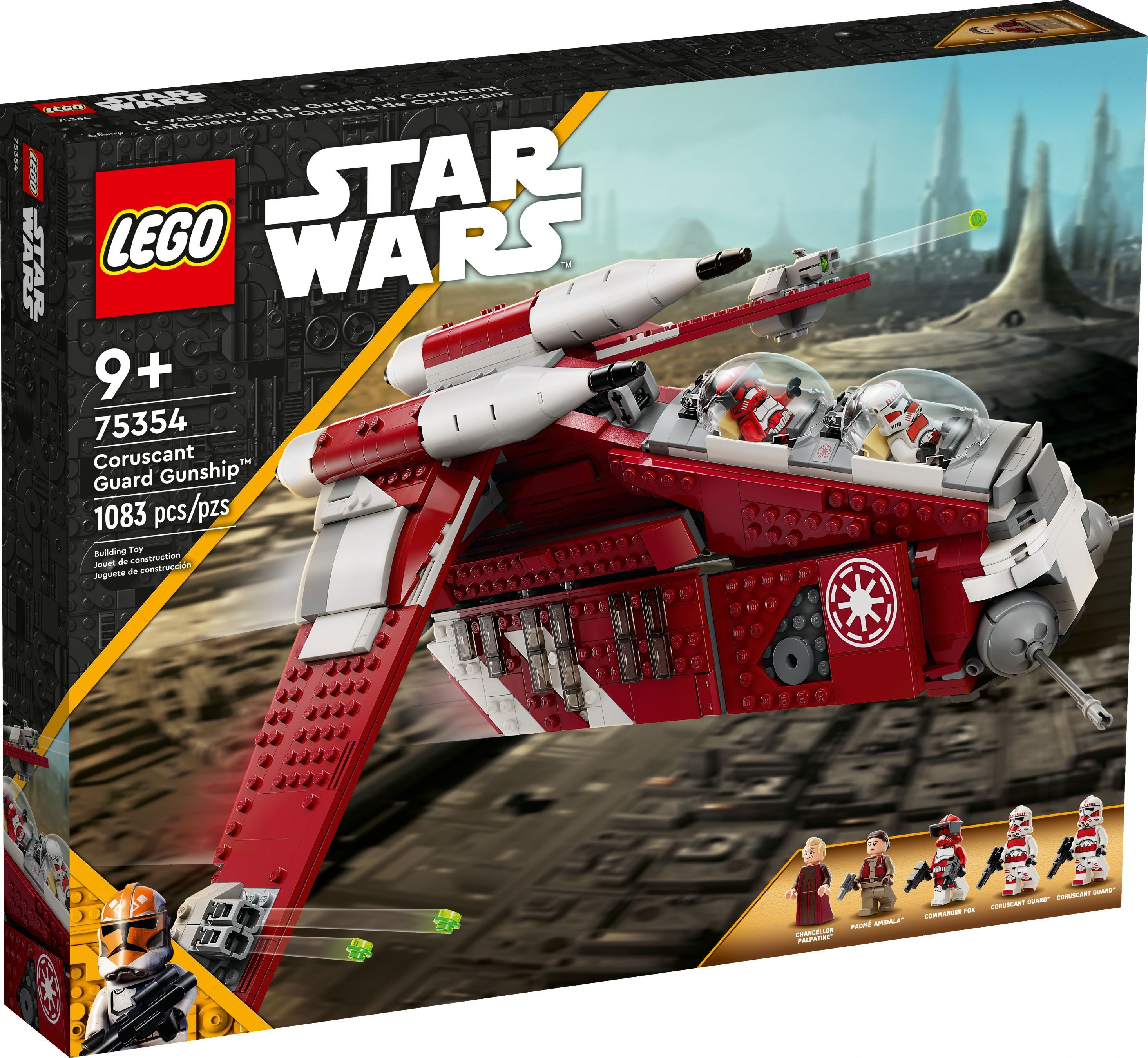 LEGO® LEGO® Star Wars 75354 Gunship™ der Coruscant-Wachen Konstruktionsspielsteine