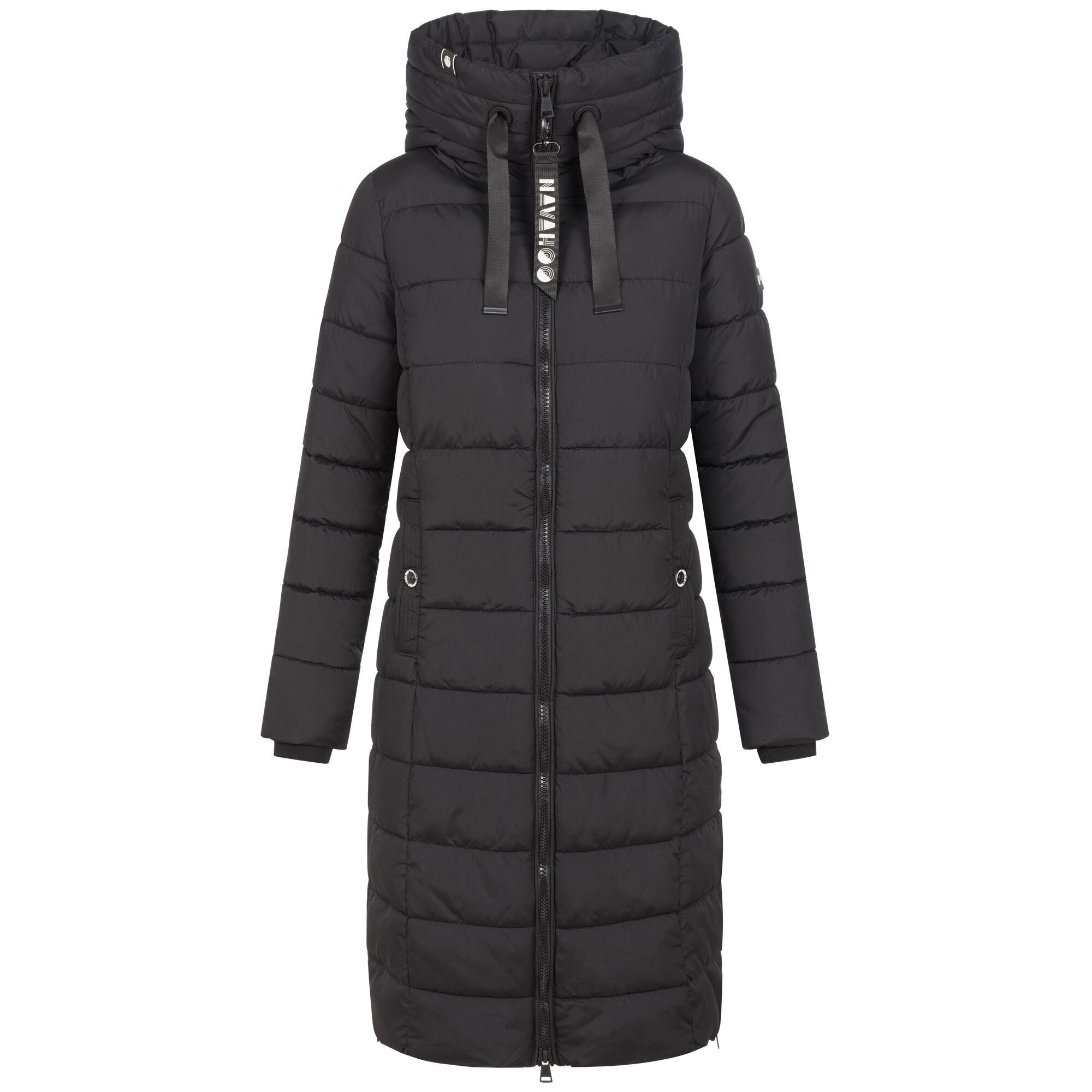 Navahoo Winterjacke Mondmaedchen Extra langer Schnitt mit seitlichen Schlitzen