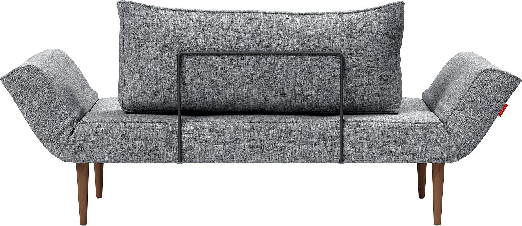 INNOVATION LIVING Schlafsofa granite Scandinavian im Design, granite Zeal, ™ inklusive Beine, | Styletto Rückenkissen