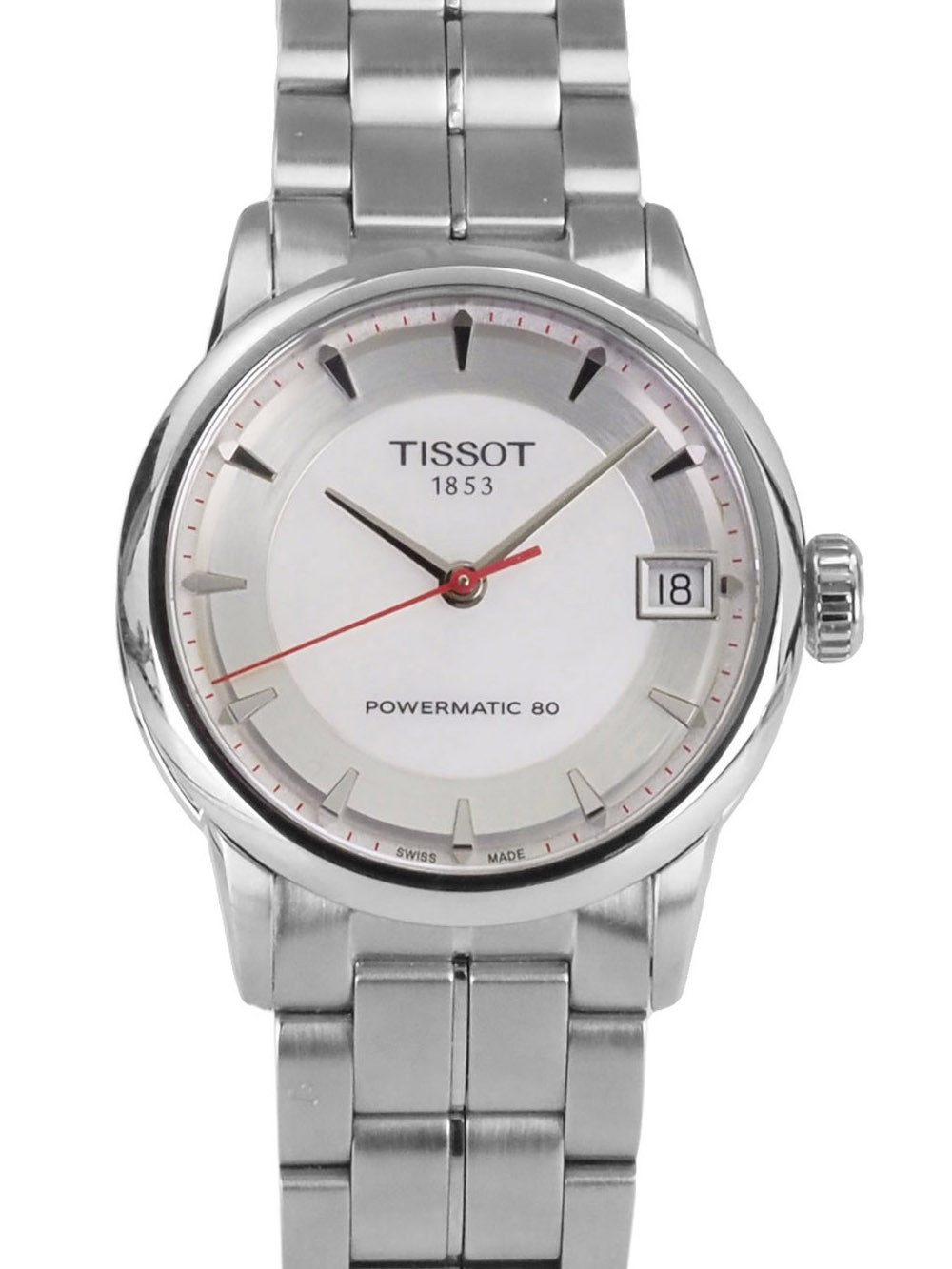Tissot Automatikuhr Damen Uhr 33 mm Ø T0862071111101 Powermatic 80 Limitiert, Saphirglas, Glasboden, Limitiert